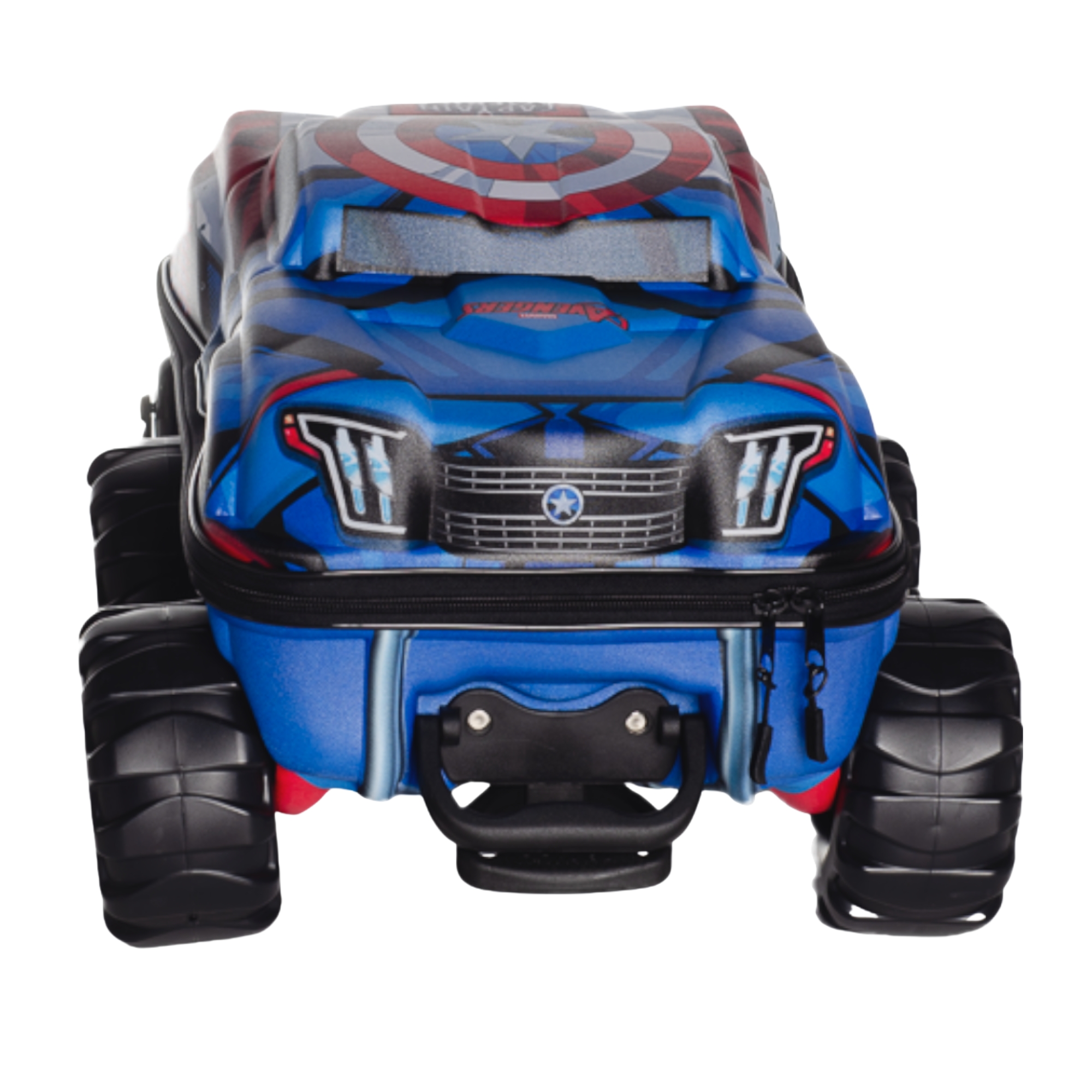 Mala Infantil Avengers Capitão América Monster Trucks com Rodinha Tripla Diplomata - 3850IM24