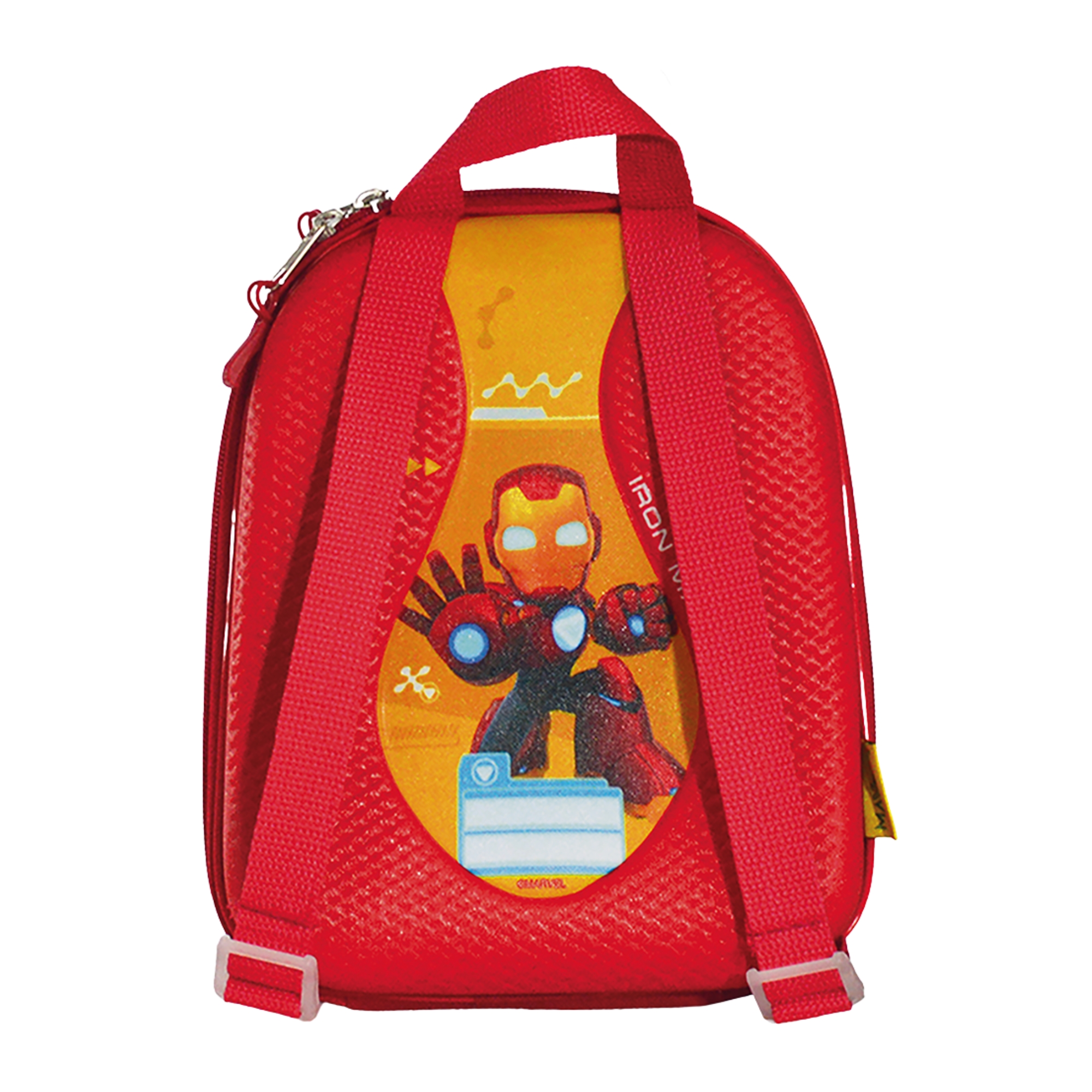 Mochila Infantil Iron Man Homem de Ferro Carro com Alça de Costas Diplomata - 3850PX25