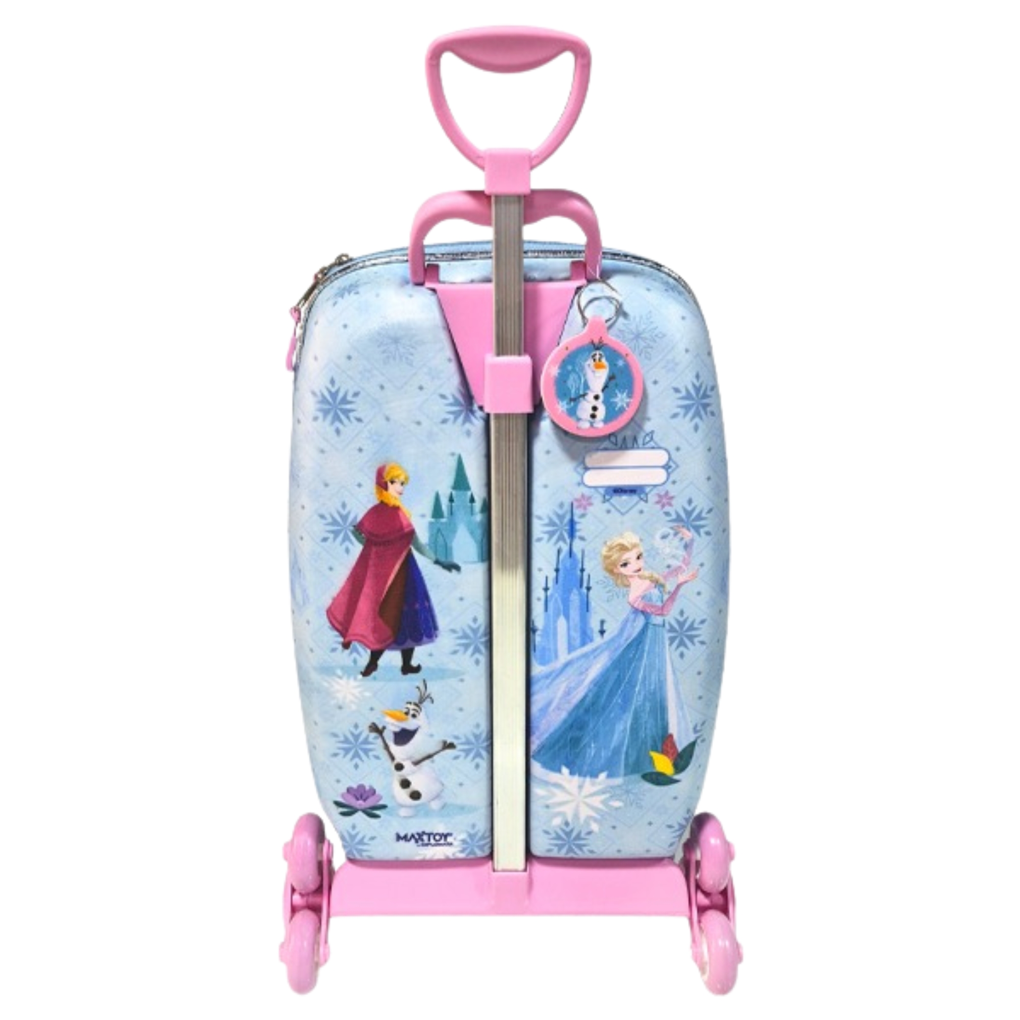Mala Infantil Frozen Elsa Vestido c/ Rodinha Tripla Diplomata - 3855EM26