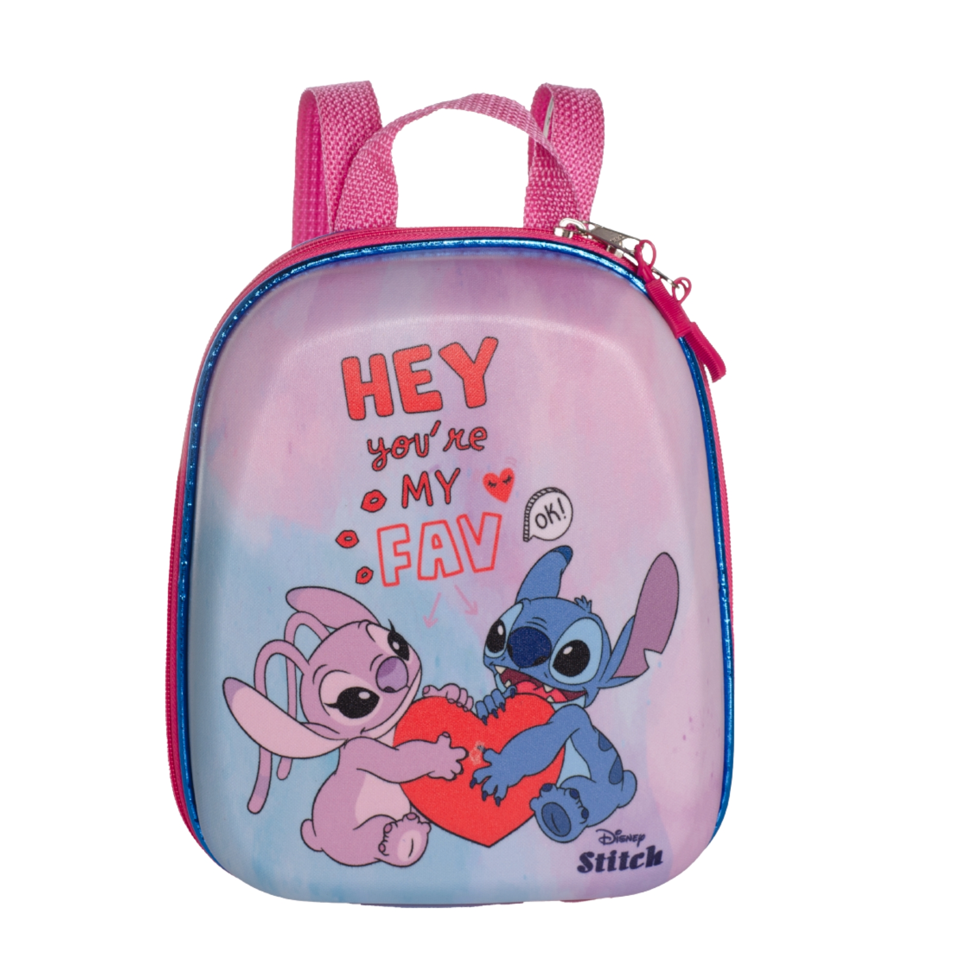 Mochila Infantil Stitch e Angel Diplomata - 3857DX24