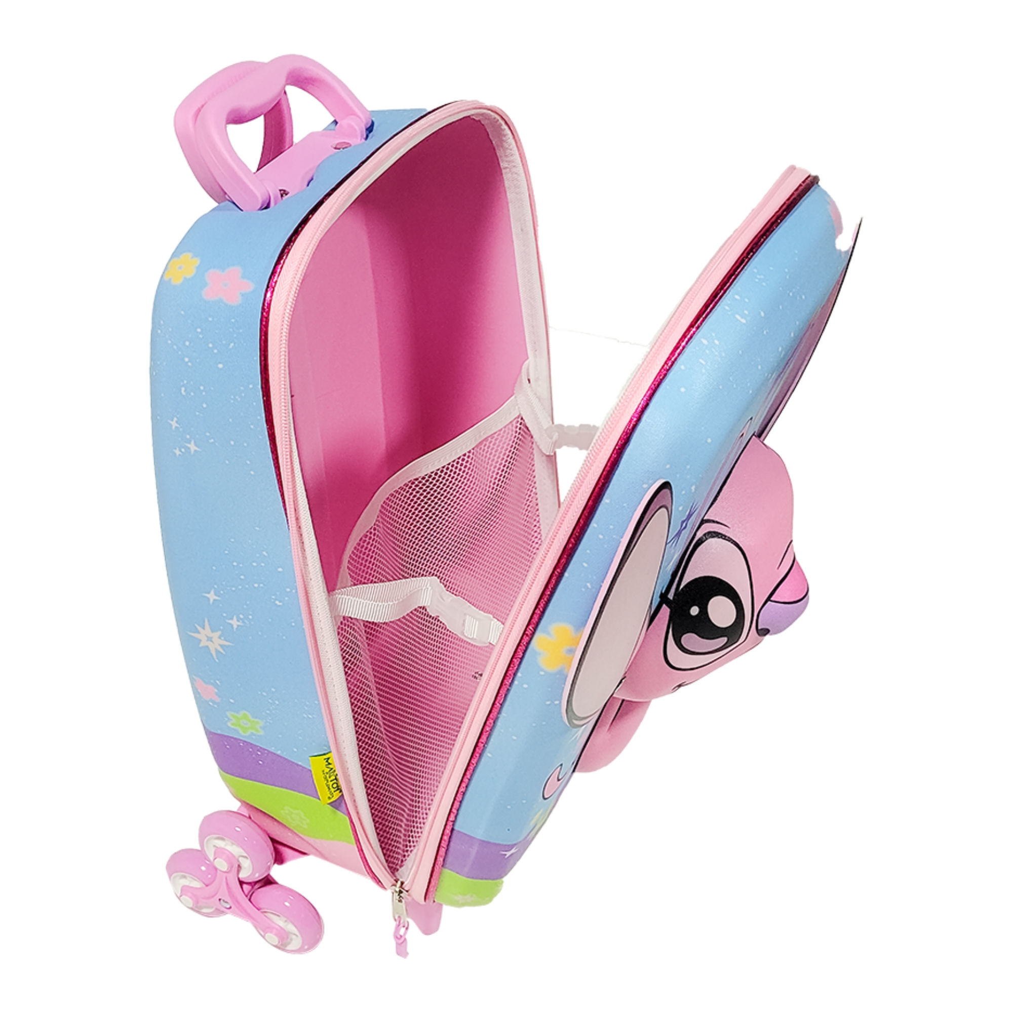 Mala Infantil Angel (Stitch) com Rodinha Tripla Diplomata - 3857EM25