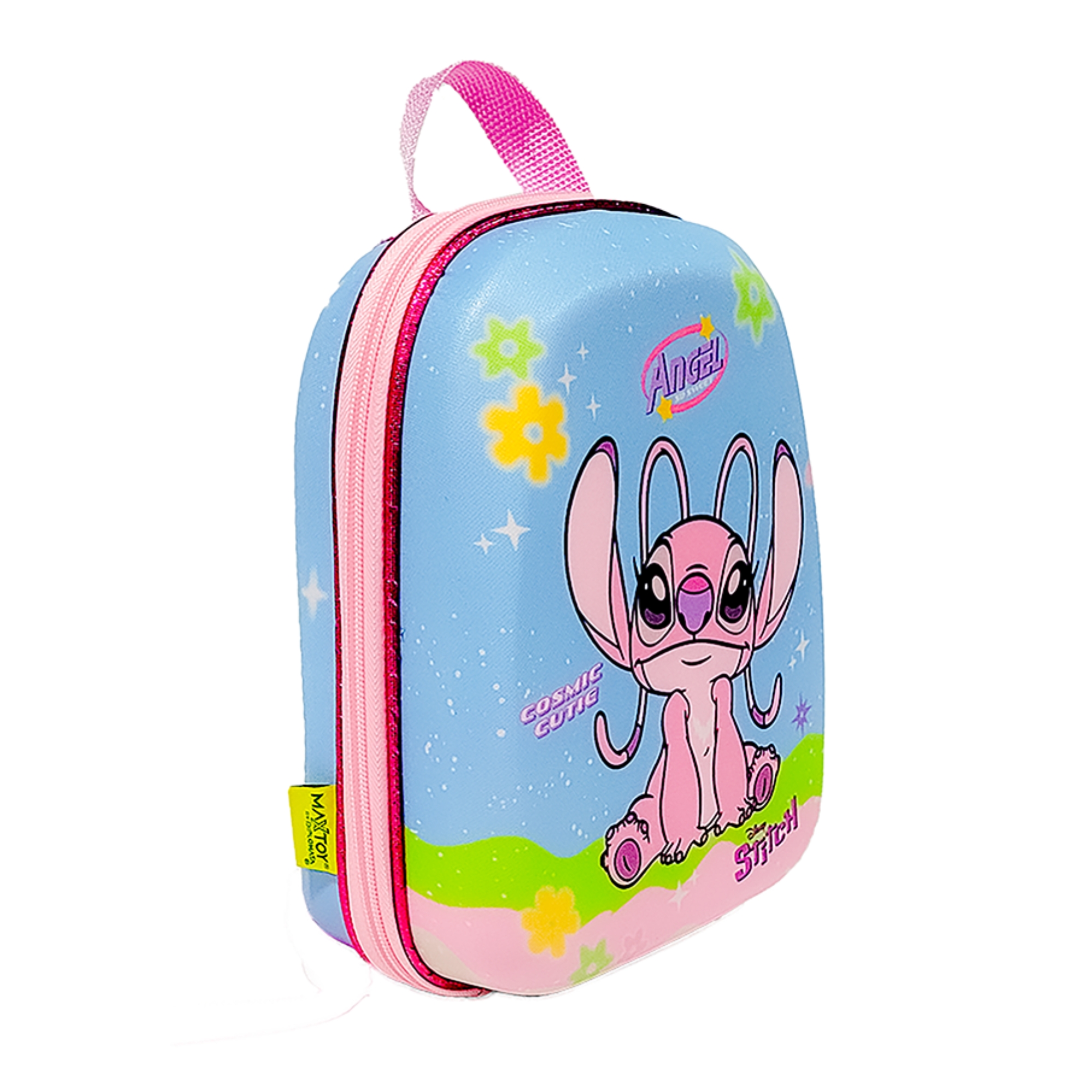 Mochila Infantil Angel (Stitch) com Alça de Costas Diplomata - 3857EX25