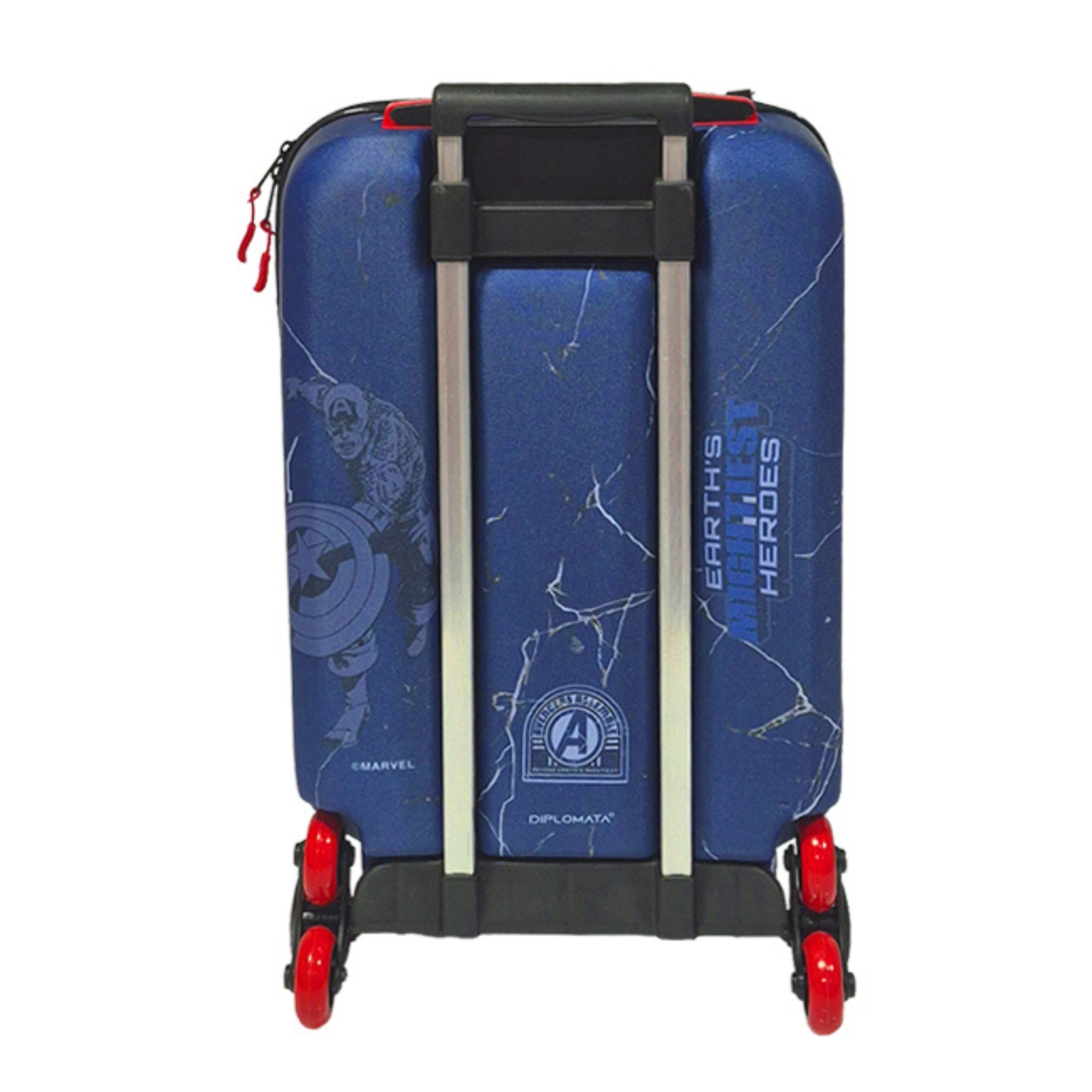 Mala Avengers Vingadores c/ Rodinhas 360º Diplomata - 4010M26
