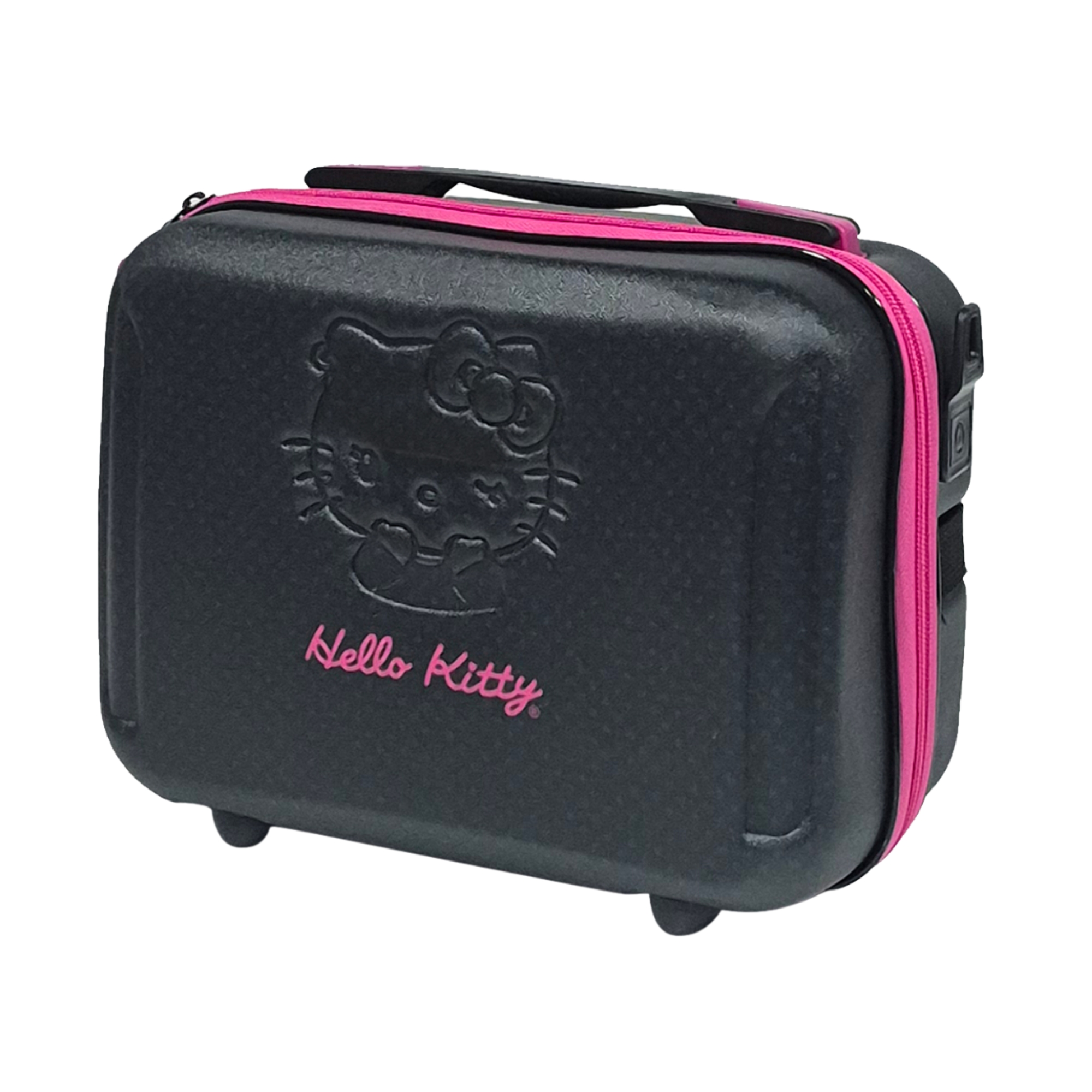 Frasqueira Hello Kitty Poá Preto Diplomata - 4071F26