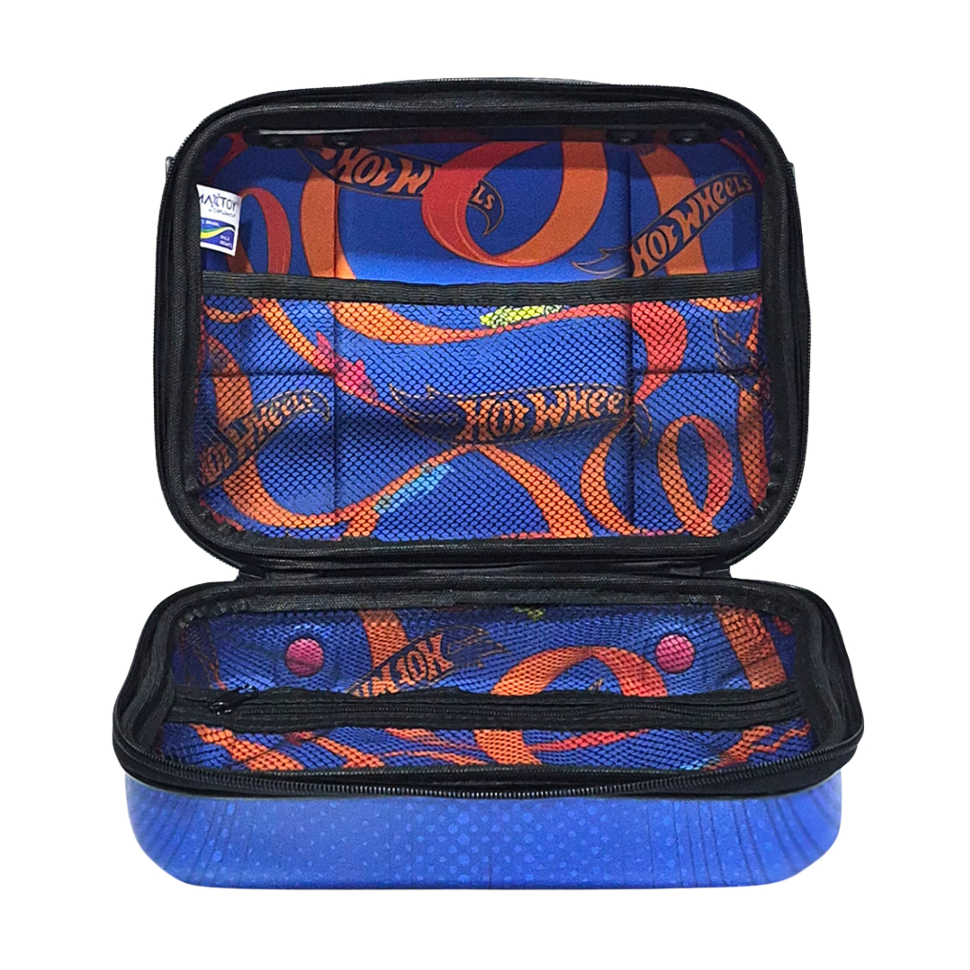 Frasqueira Hot Wheels cor Azul Diplomata - 4080F26