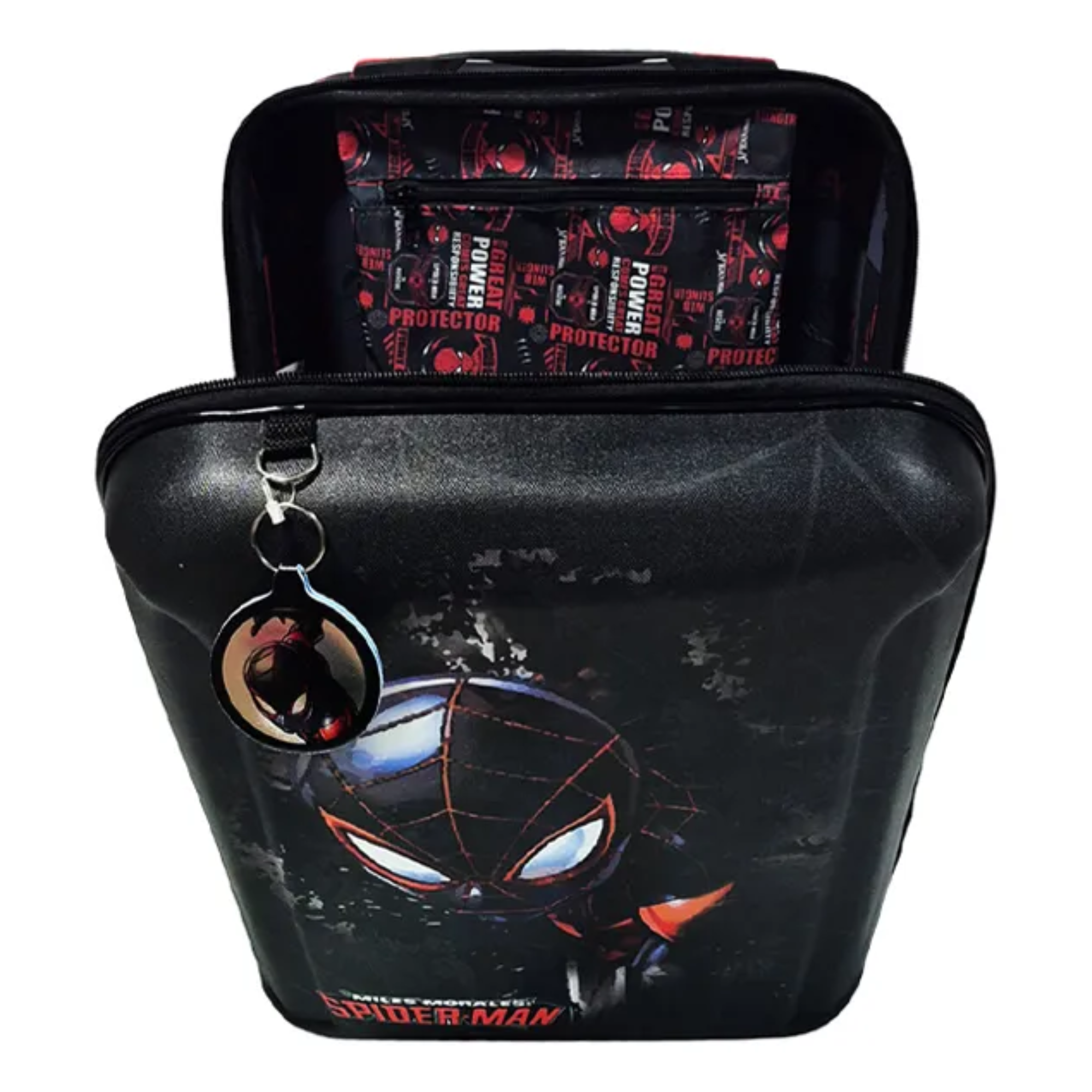 Mala de Viagem Infantil Spider-Man Miles com Rodinhas Diplomata - 4121M26