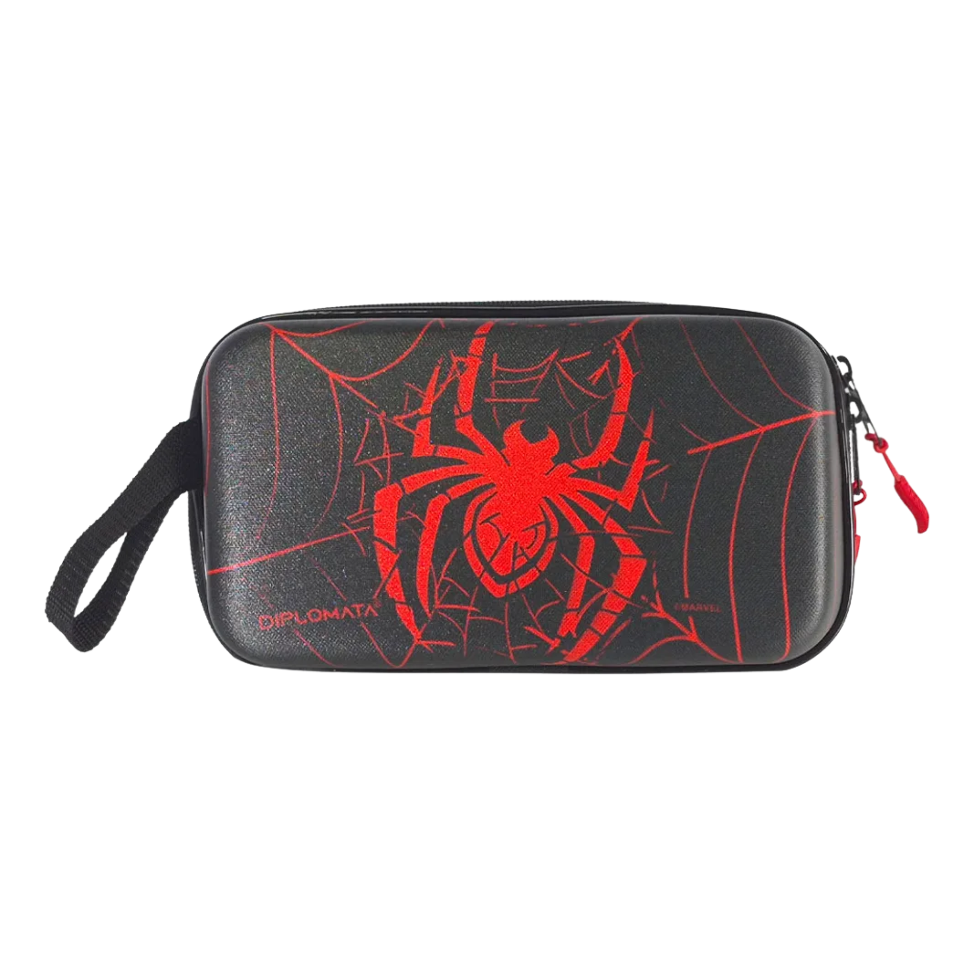 Necessaire Spider-Man Miles Morales Porta Objetos Escolar Diplomata - 4121N26