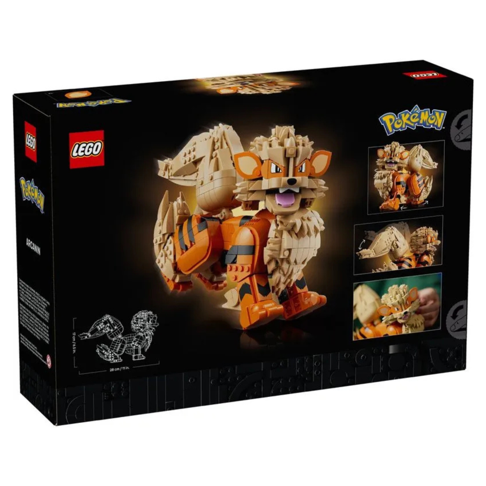 LEGO Pokemon Arcanine c/ 1190 peças - 4111172160