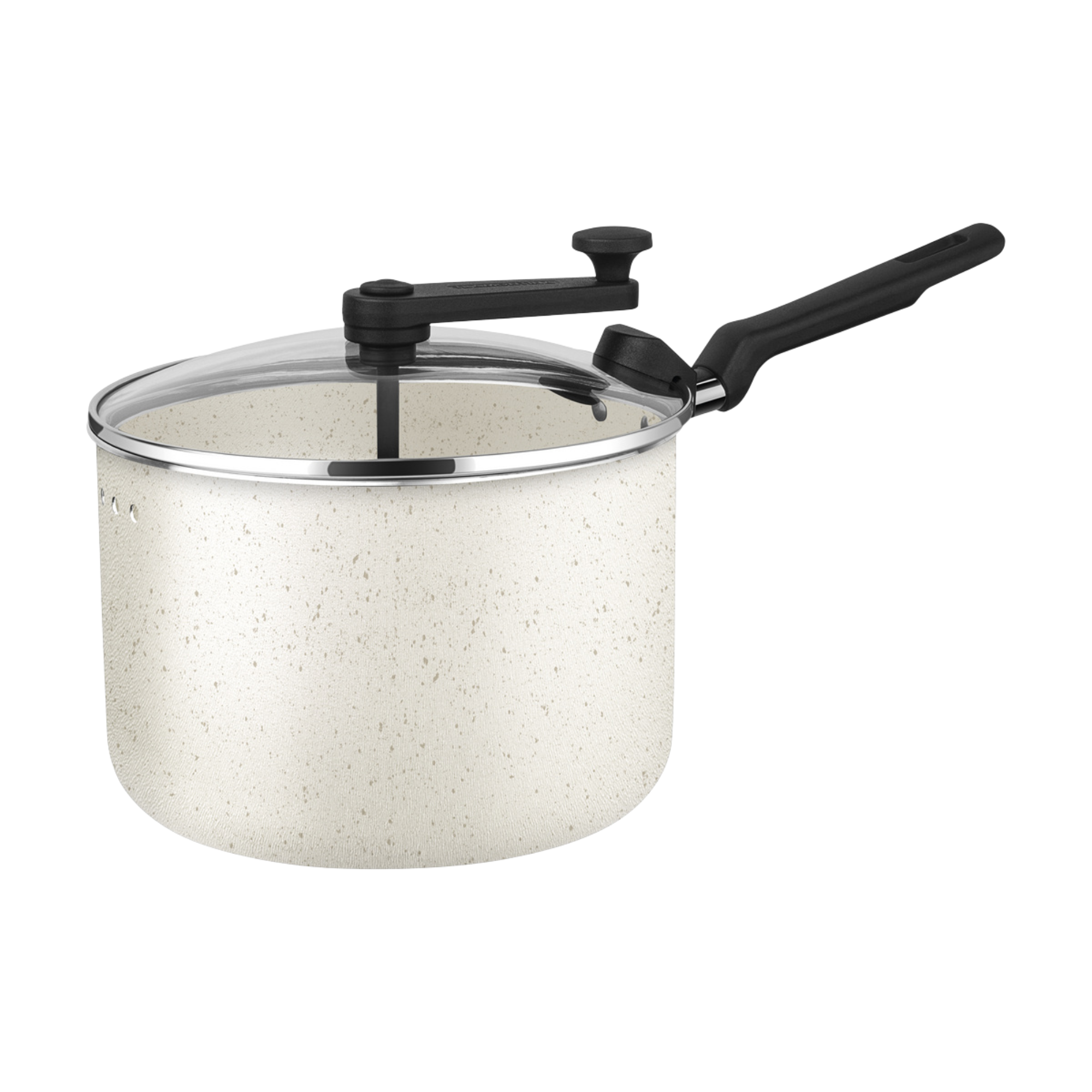 Pipoqueira Loreto 20cm 3,5L Bege Starflon Max Tramontina - 27805363