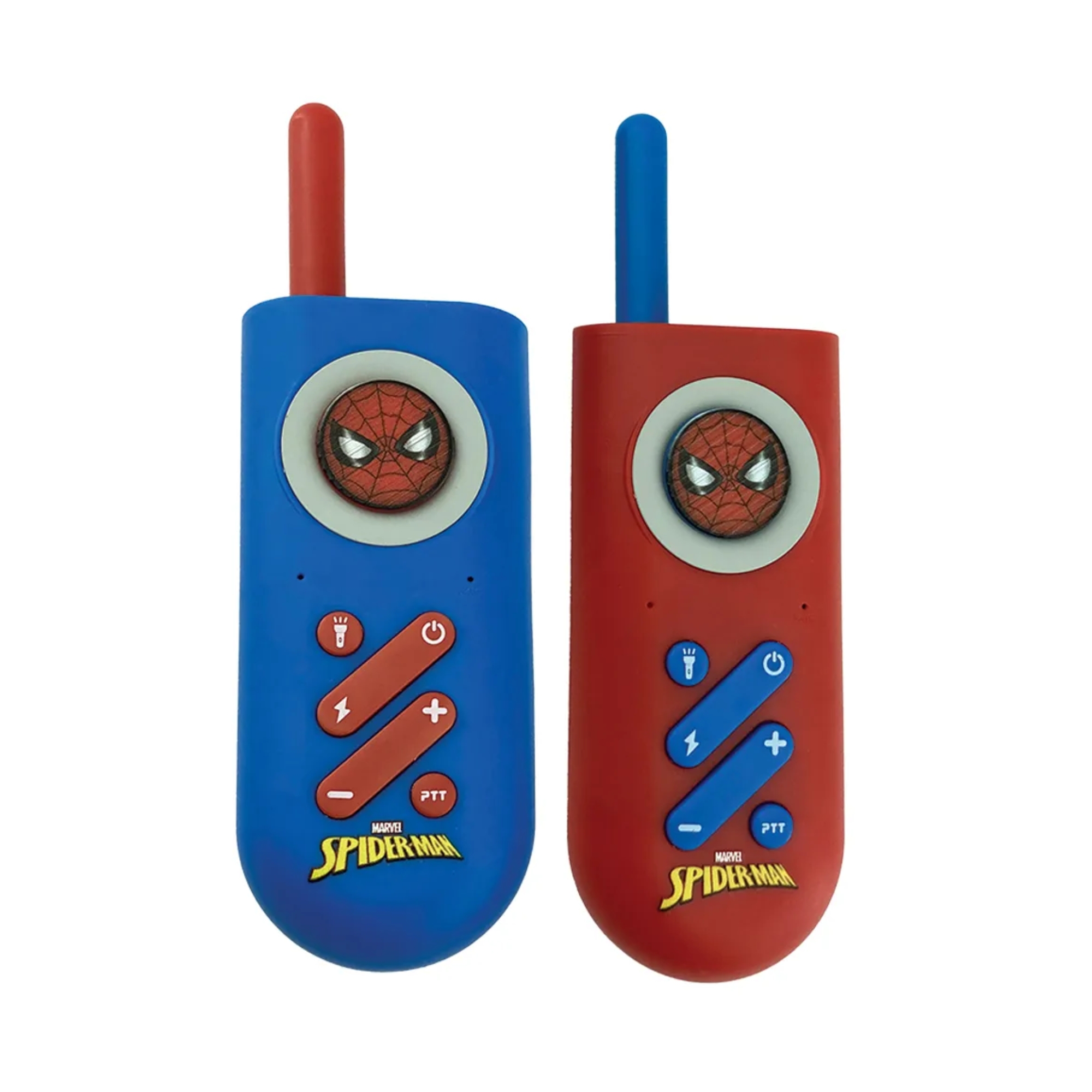 Brinquedo Walkie Talkie Infantil com Lanterna Homem-Aranha Candide - 58070