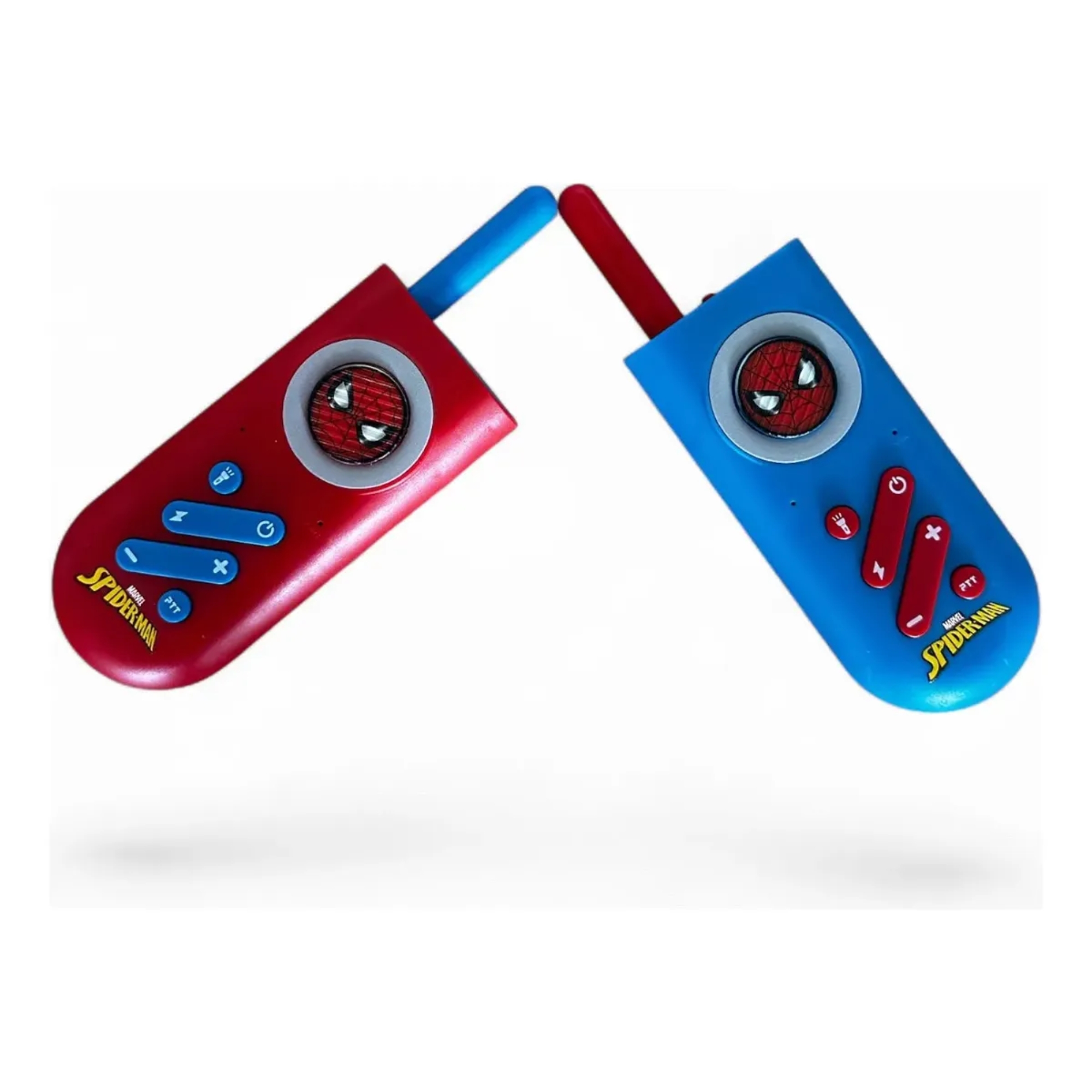 Brinquedo Walkie Talkie Infantil com Lanterna Homem-Aranha Candide - 58070