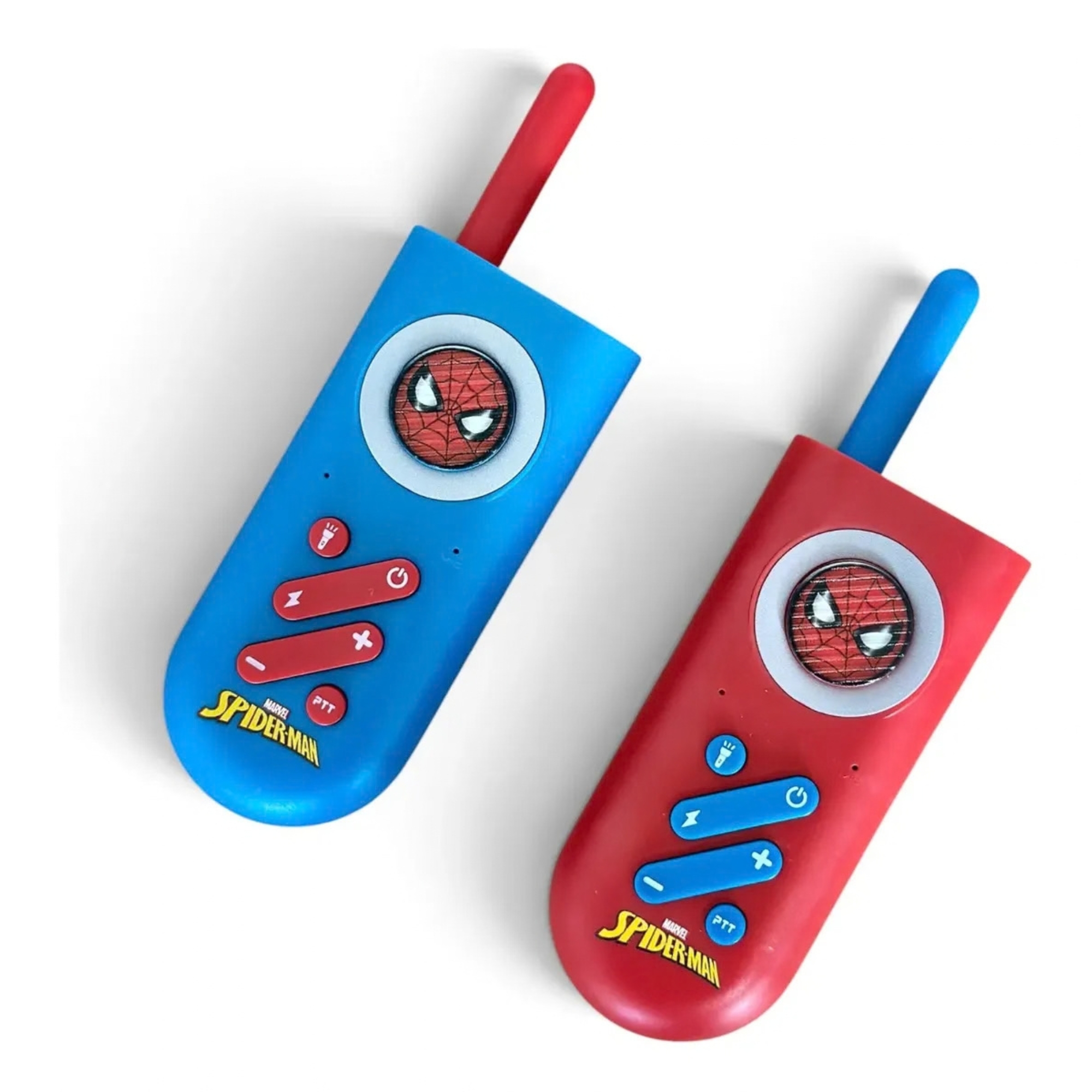 Brinquedo Walkie Talkie Infantil com Lanterna Homem-Aranha Candide - 58070
