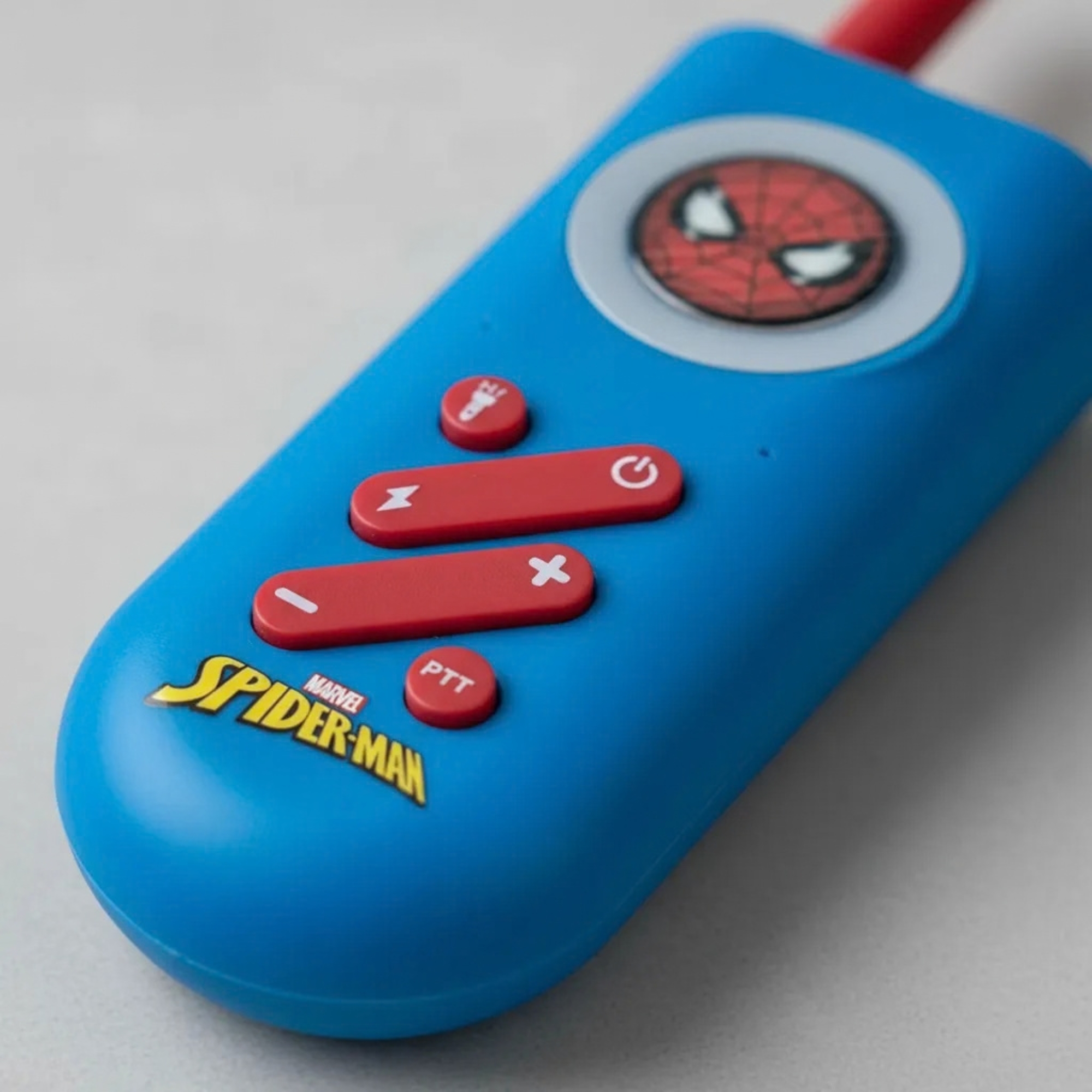 Brinquedo Walkie Talkie Infantil com Lanterna Homem-Aranha Candide - 58070