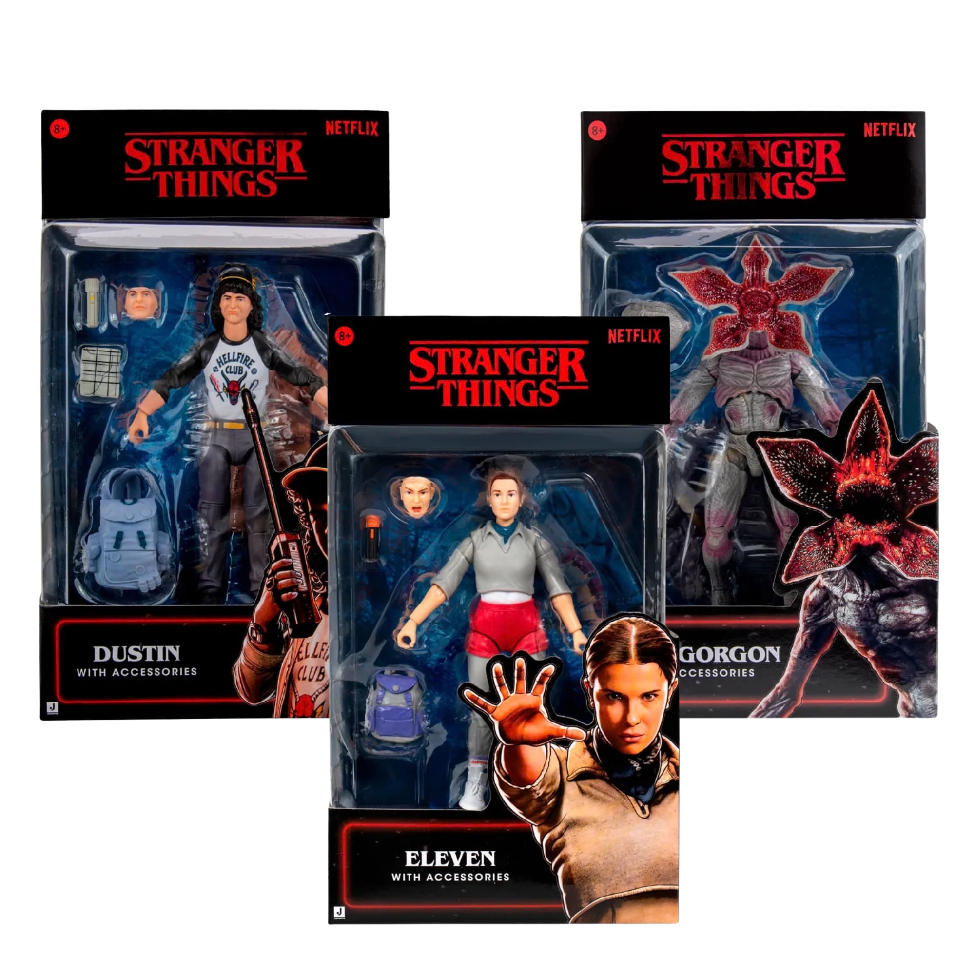 Boneco Action Figure Stranger Things 15cm Personagens Sortido e Unitário Candide - 41090