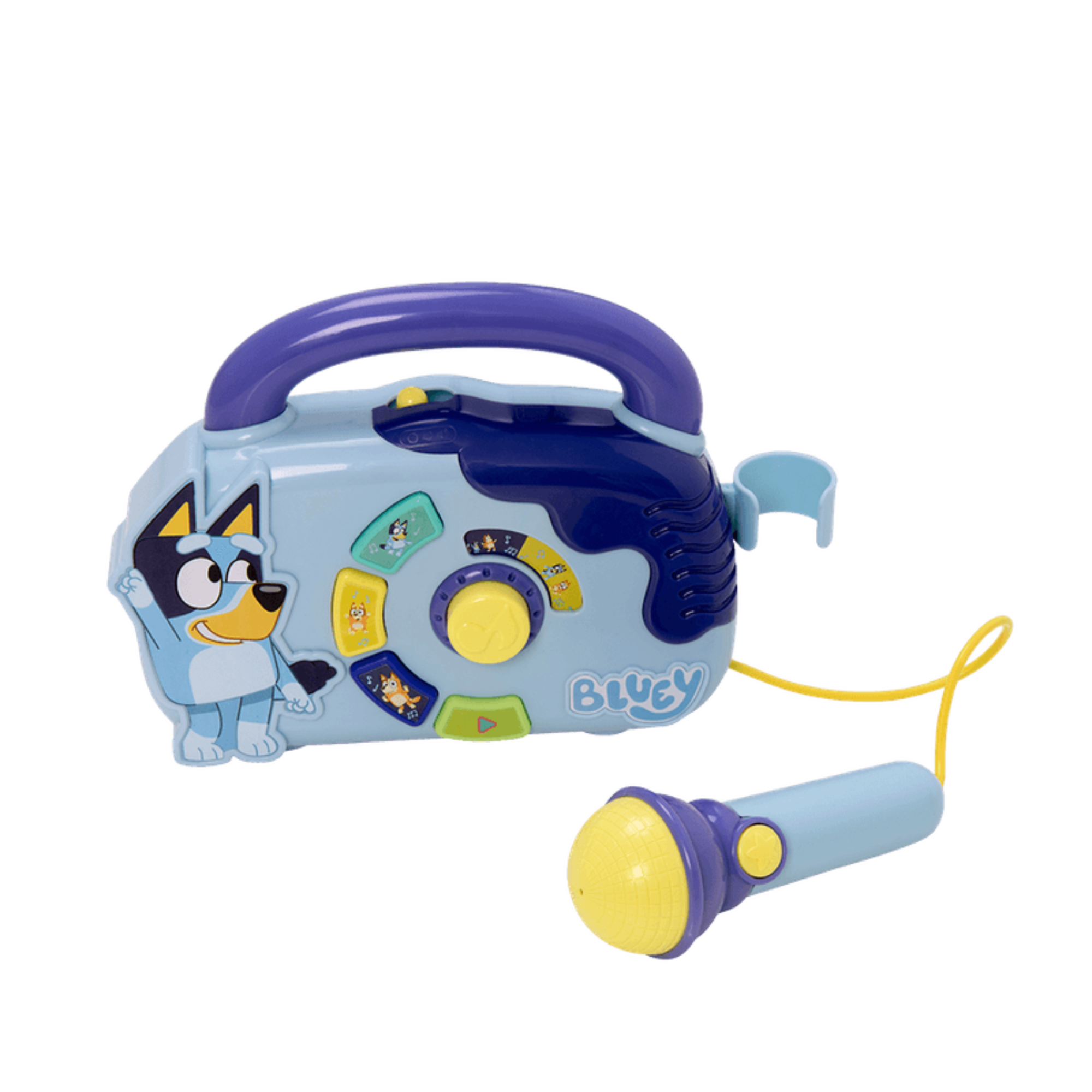 Rádio Infantil com Sons, Luzes e Melodias Reais Bluey Multikids - BR2672