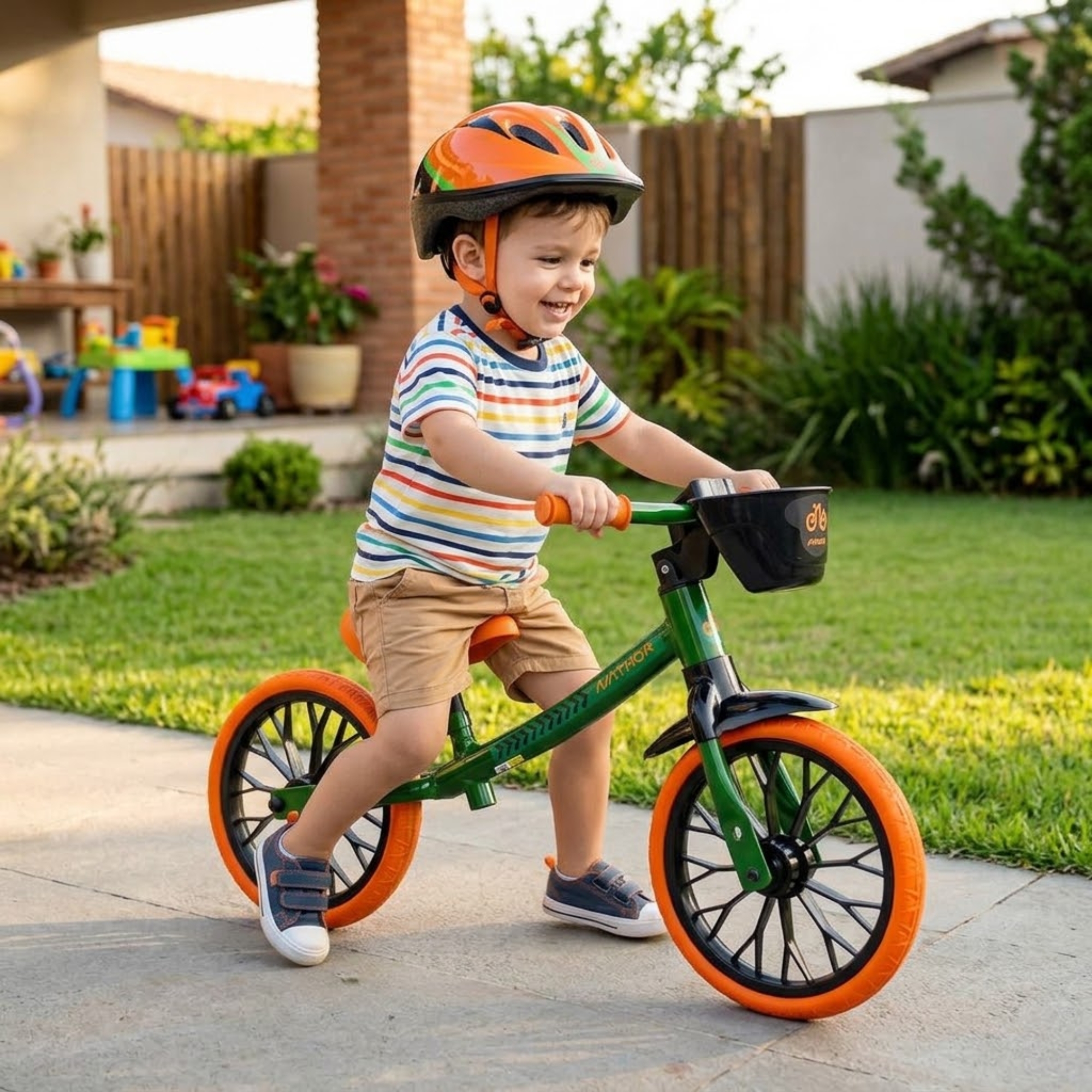 Bicicleta Infantil Balance Bike Adventure +2 anos Nathor - 108061000002