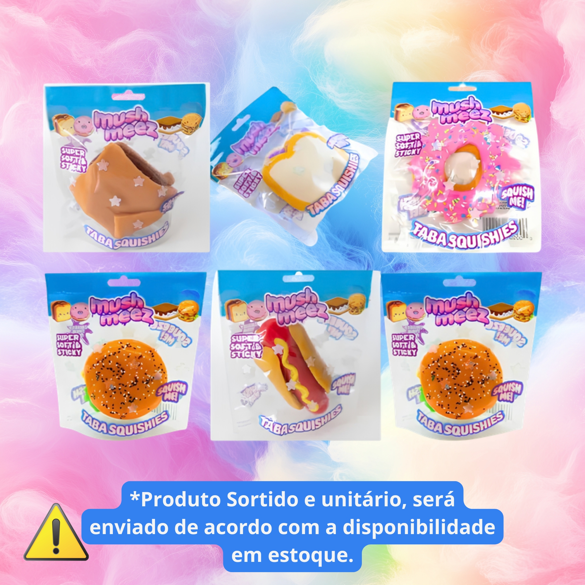 MushMeez Mix Surpresa – Bonequinho Colecionável Sortido e Unitário Multikids - BR2692