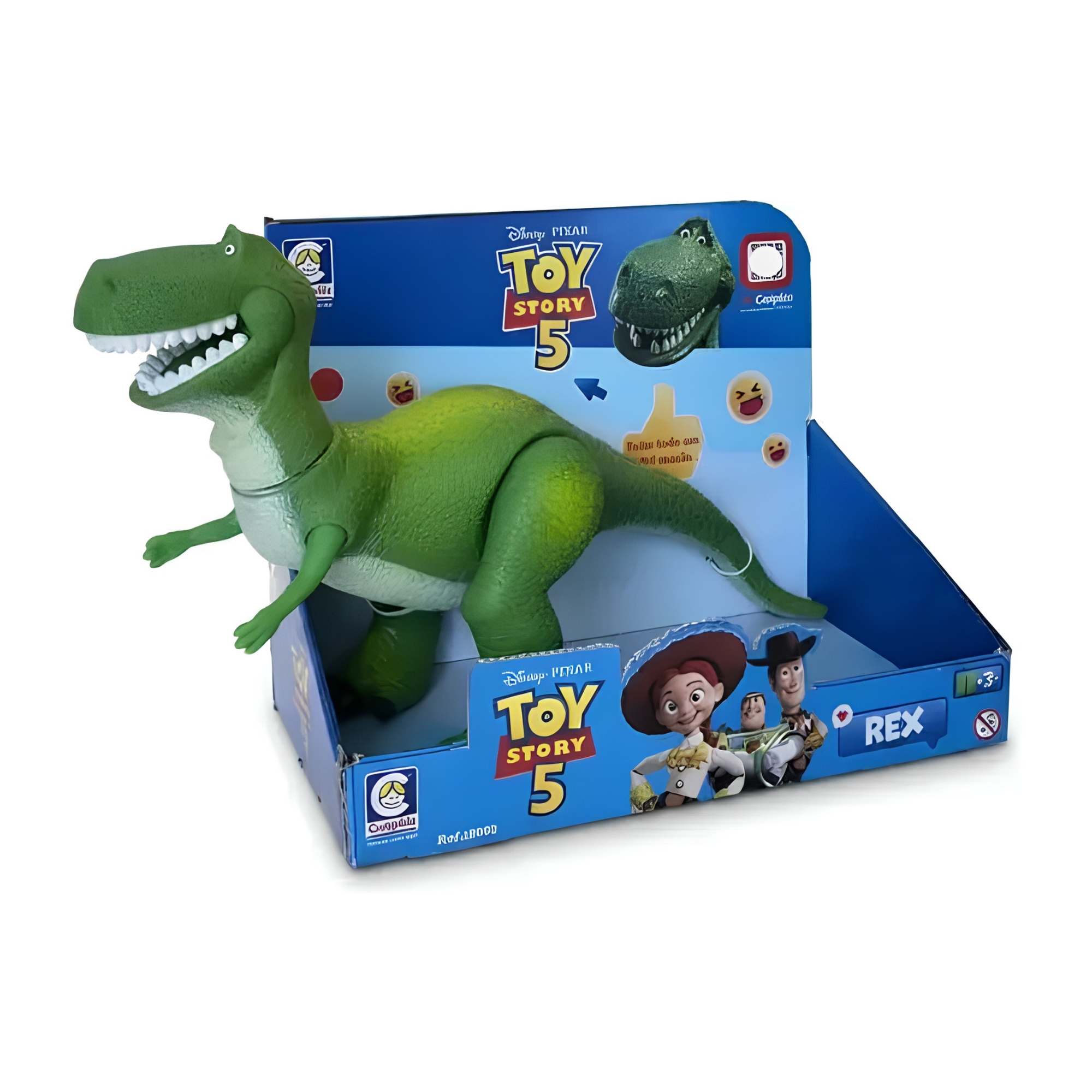 Brinquedo Boneco Rex Toy Story 5 Disney Pixar Cotiplás - 2981