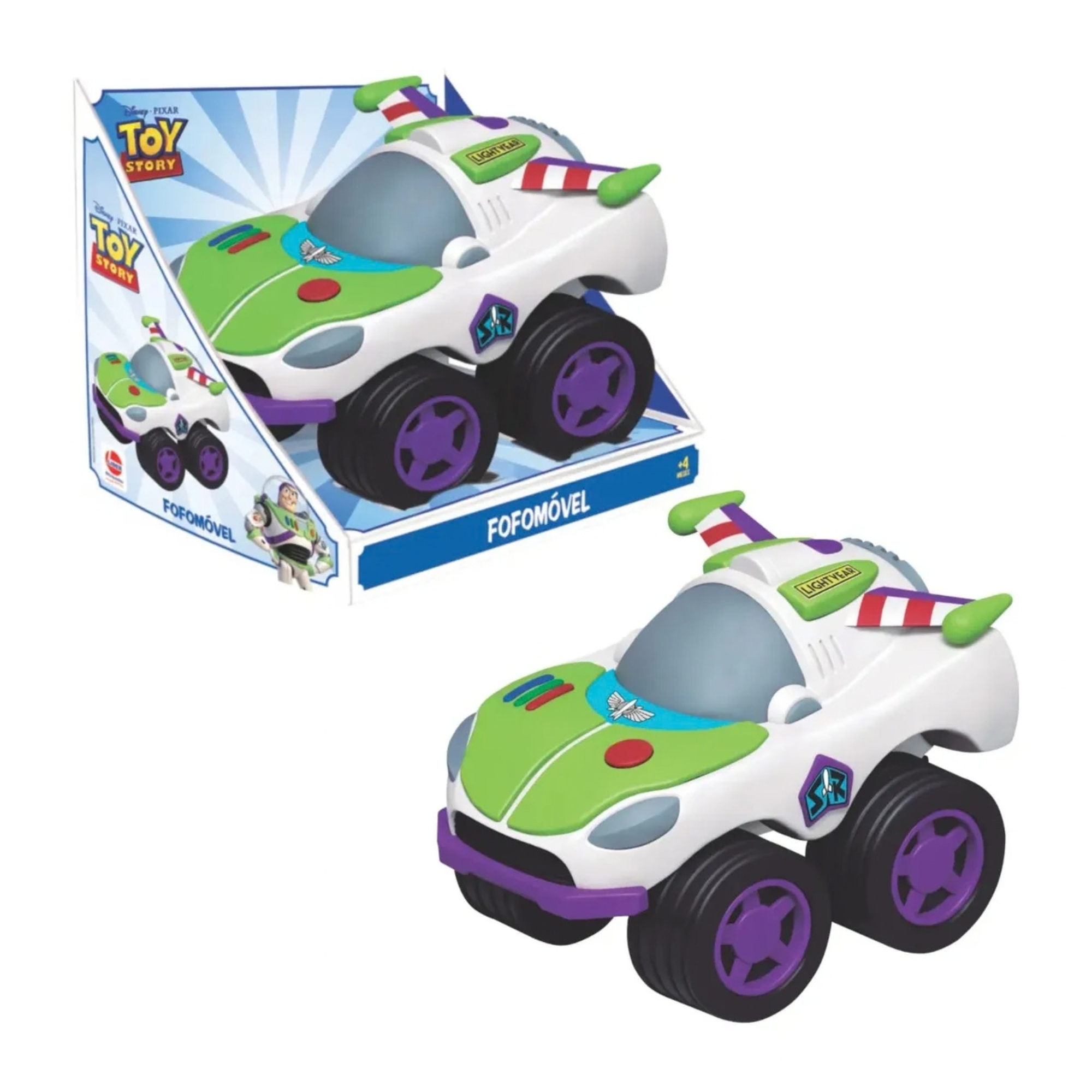 Brinquedo Fofomóvel Toy Story Buzz Lightyear Líder - 3872