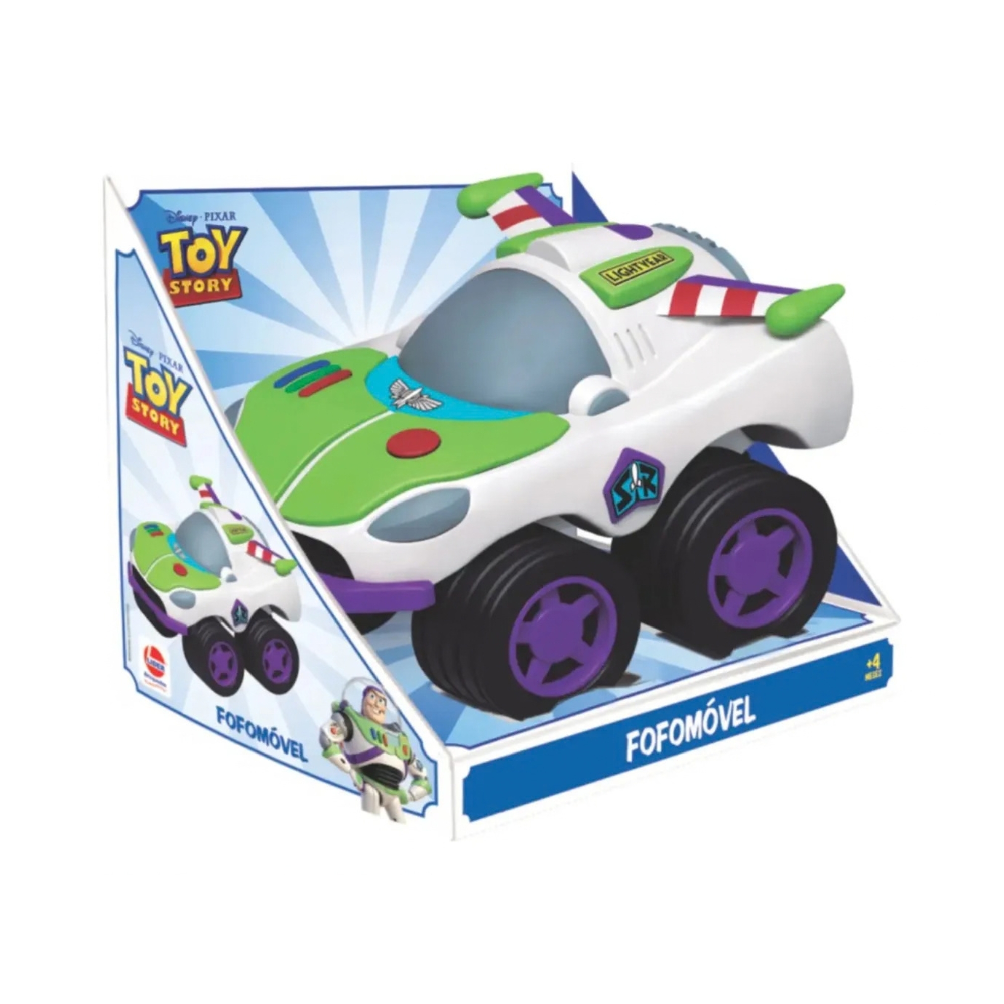 Brinquedo Fofomóvel Toy Story Buzz Lightyear Líder - 3872