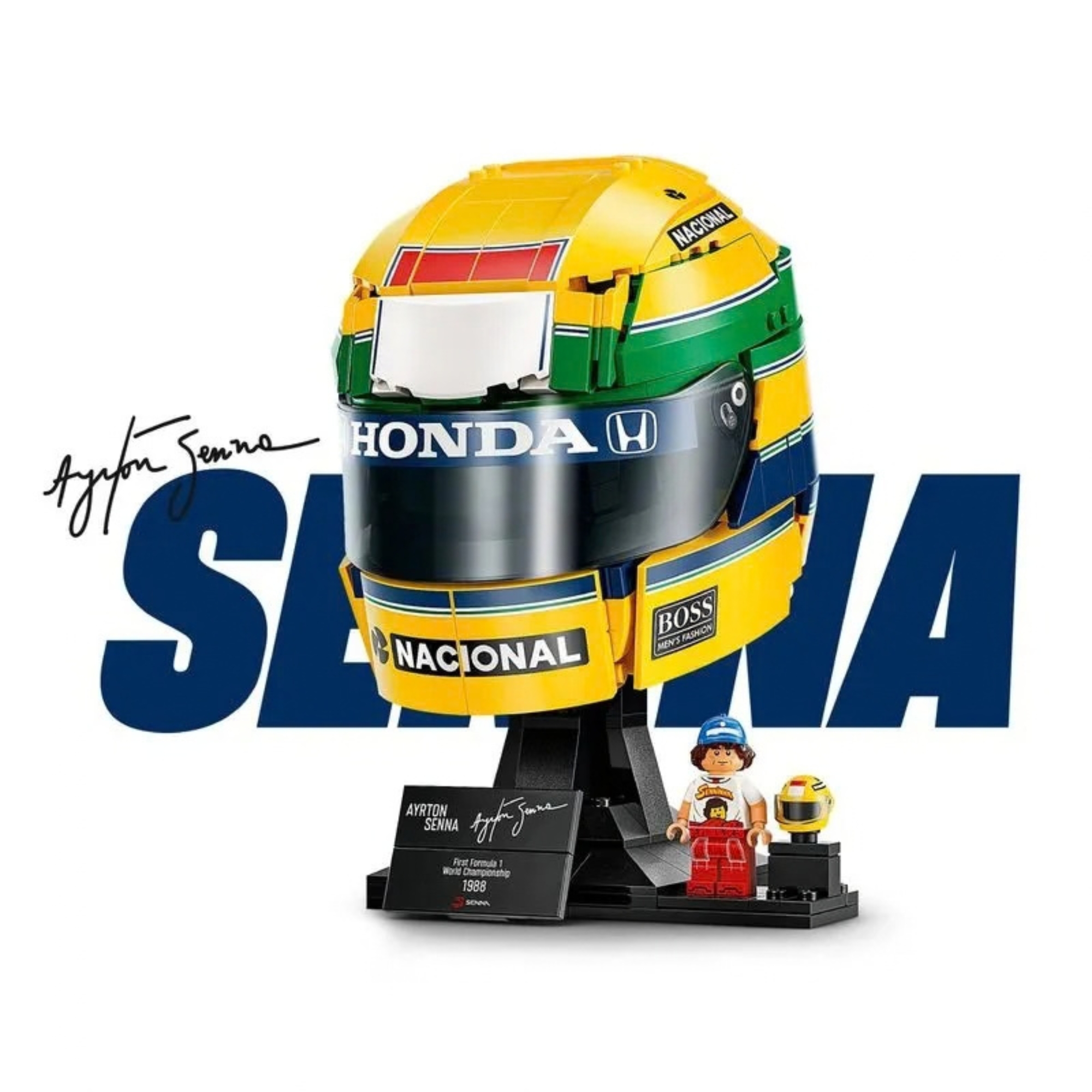 LEGO Editions - Capacete do Ayrton Senna 931 peças - 4111143024
