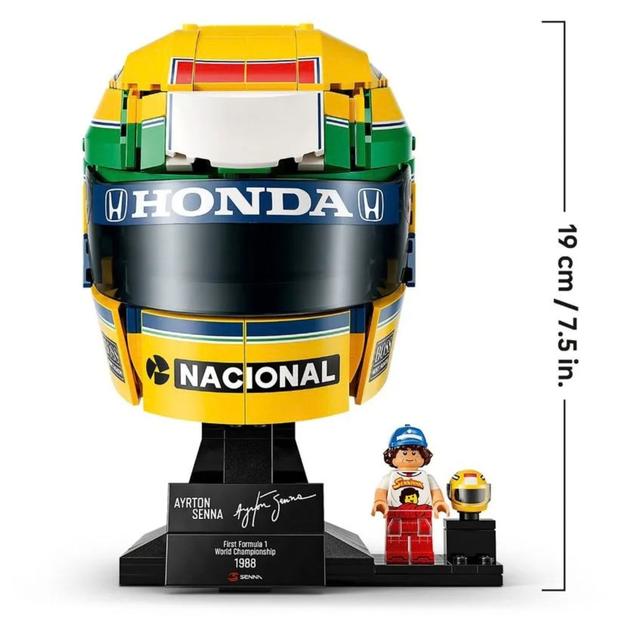 LEGO Editions - Capacete do Ayrton Senna 931 peças - 4111143024