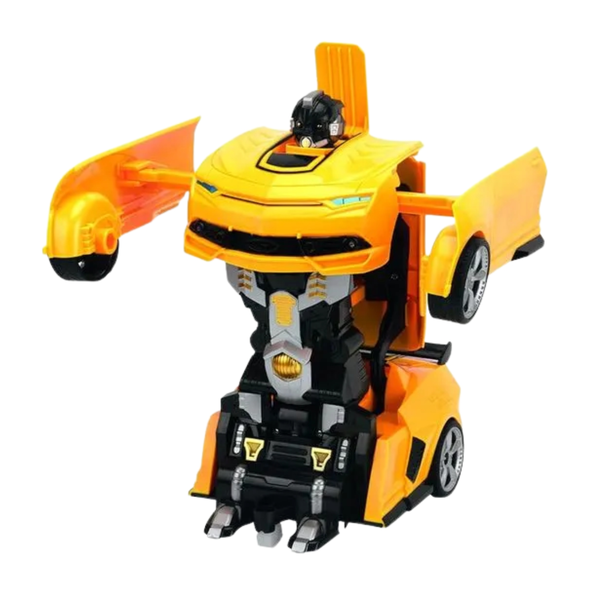 Carrinho Megaformers Soltron Amarelo c/ Controle Remoto Multikids - BR2667