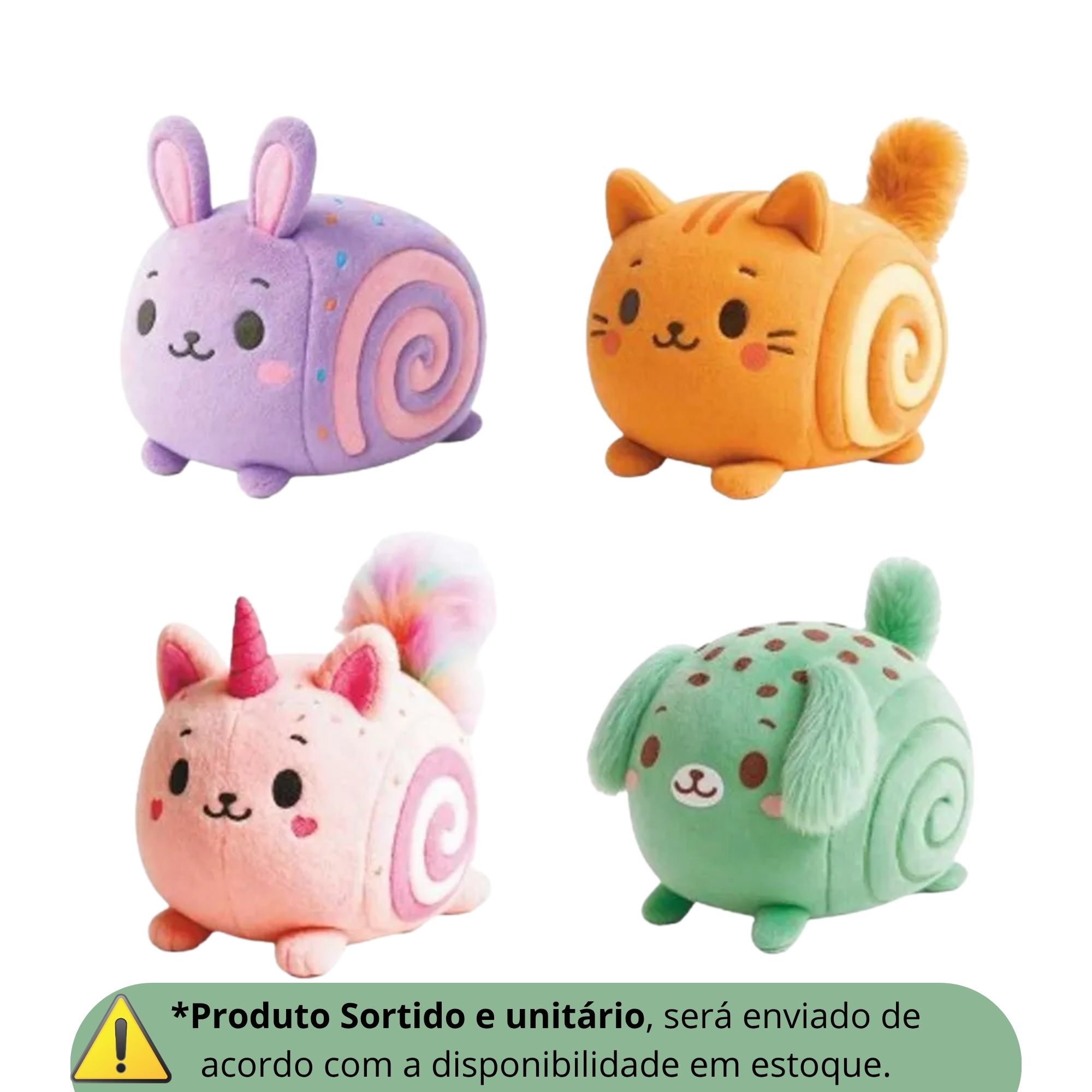 Mushmeez Squish Berry Pelúcia Sortida e Unitária Multikids - BR2698