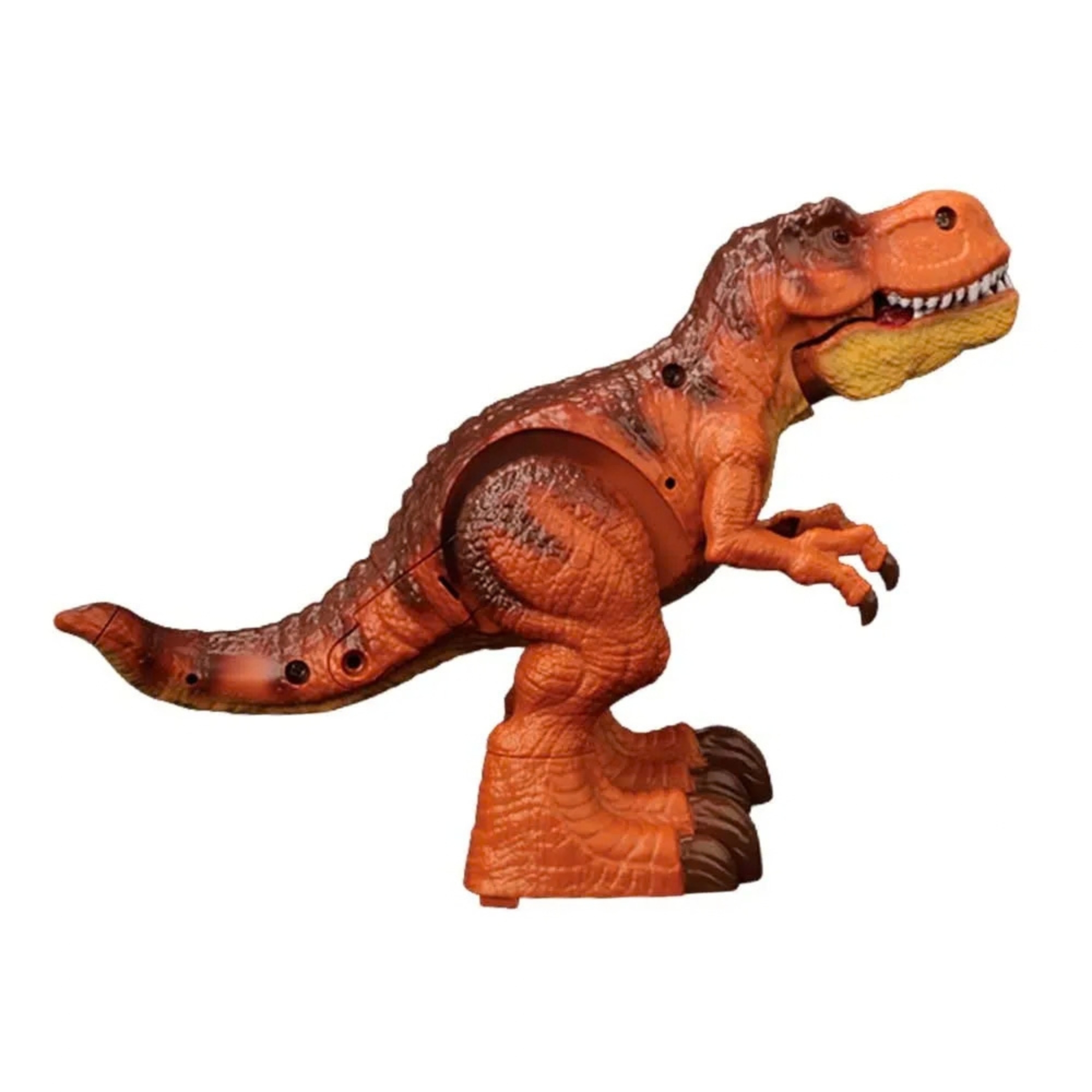 Boneco Dinossauro Interativo Jurassic Fun Tinirexy Marrom Multikids - BR2679