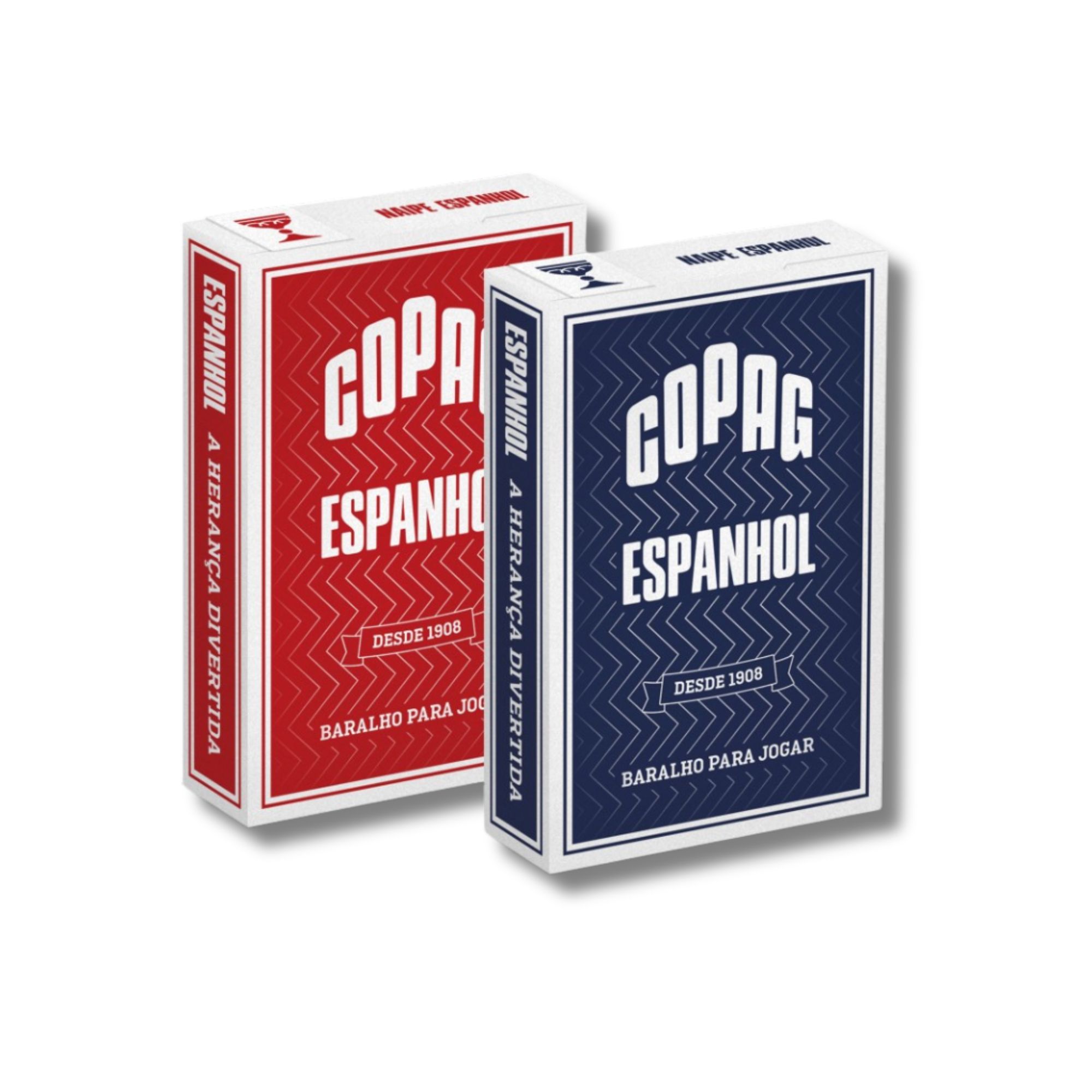 Baralho Espanhol Naipe Convencional 50 cartas Sortido e Unitário Copag - 91912 CARTUCHO