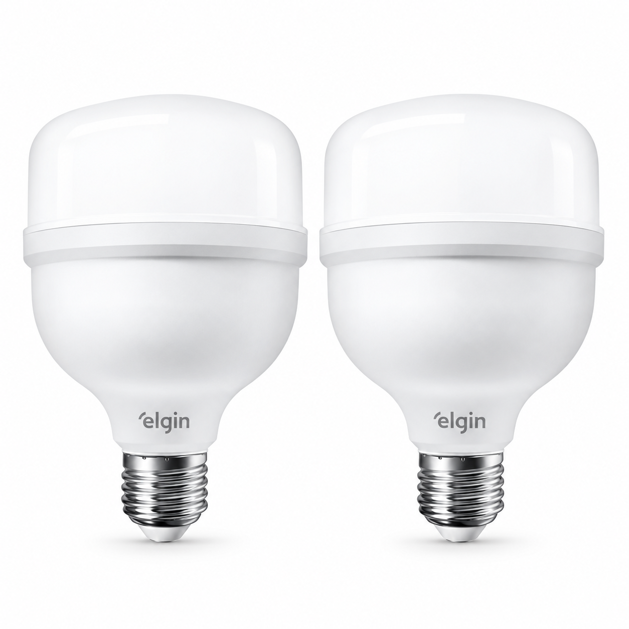 Kit 2 Lâmpadas LED Super Bulbo 20W 6500K Bivolt Elgin
