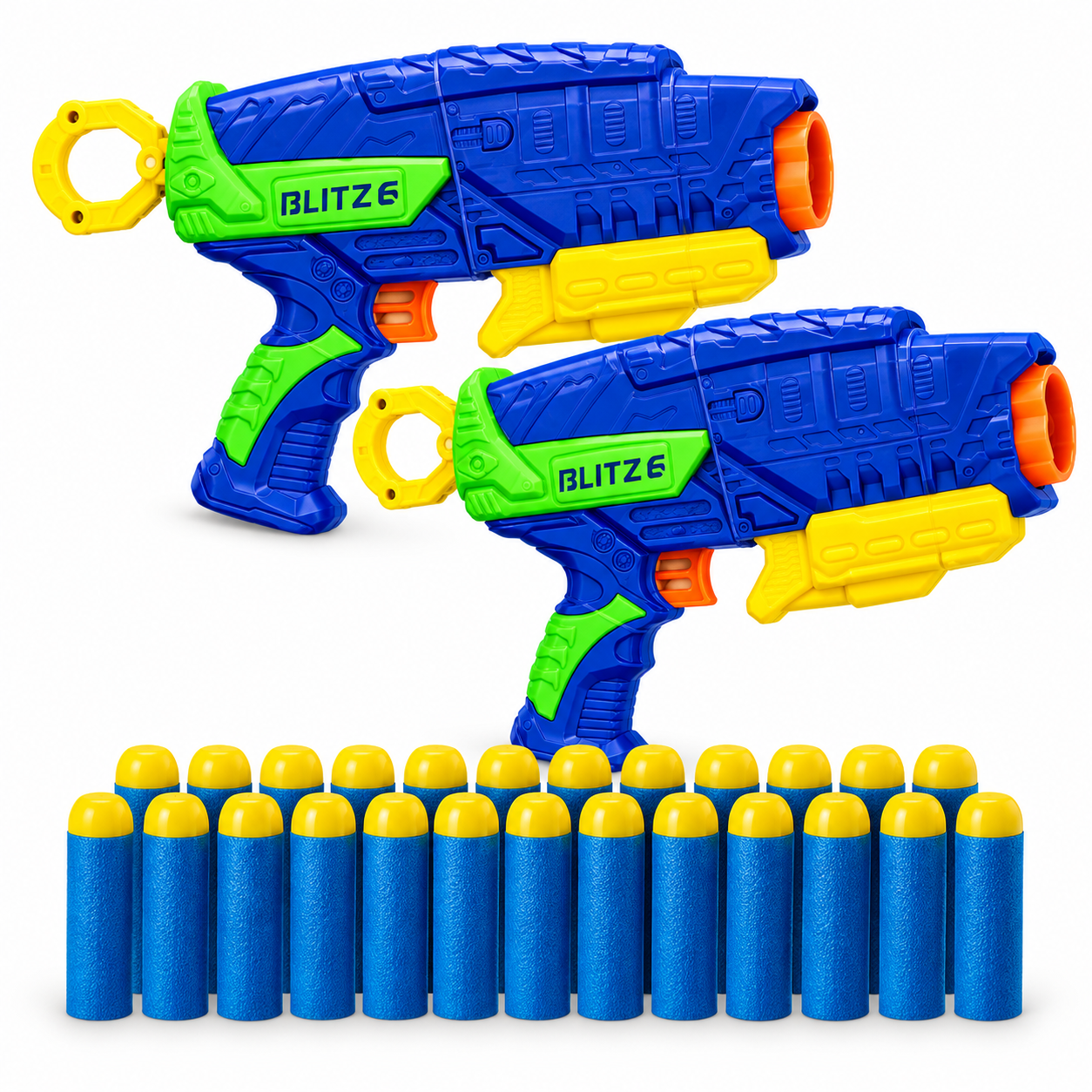 Kit Brinquedos Multikids para Lançadores - Dardos Azul