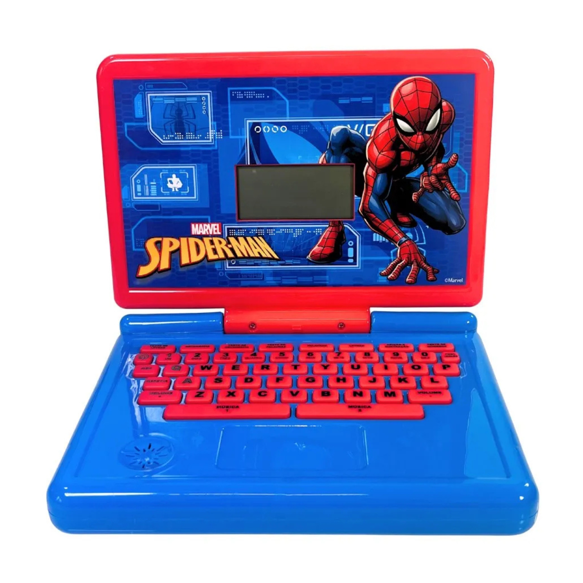 Laptop Minigame Notebook Infantil Bilíngue Homem-Aranha Candide - 58040
