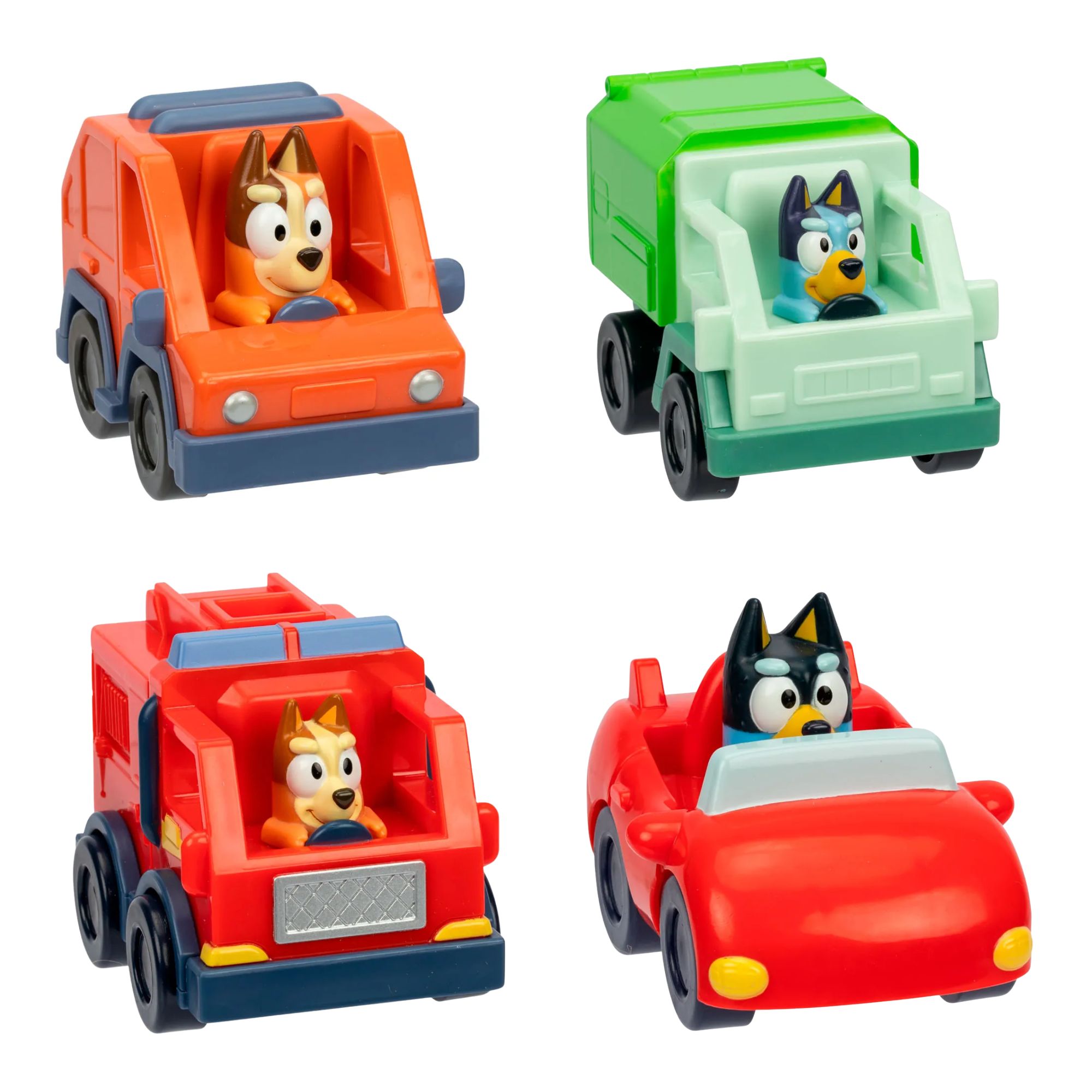 Mini Carrinho Bluey Sortido e Unitário Candide - 7961
