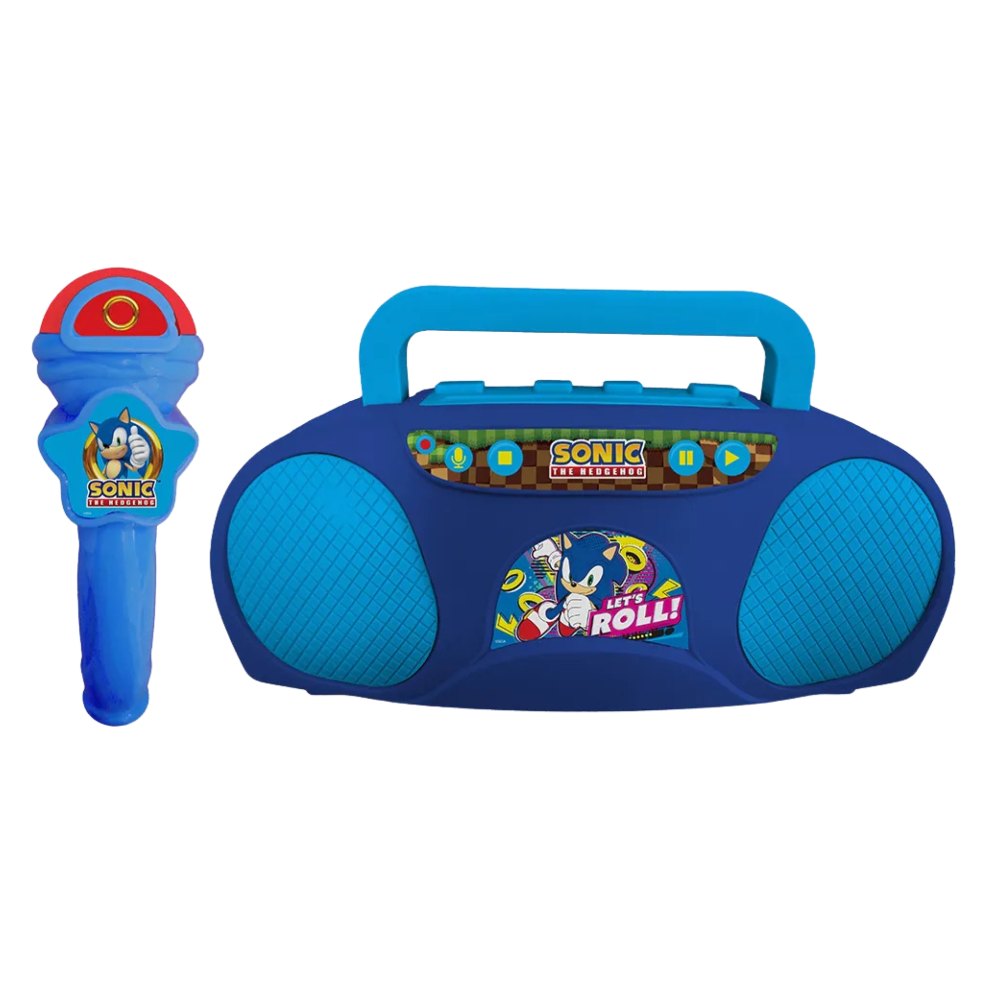 Boombox Karaoke Sonic c/ Microfone Candide - 34071