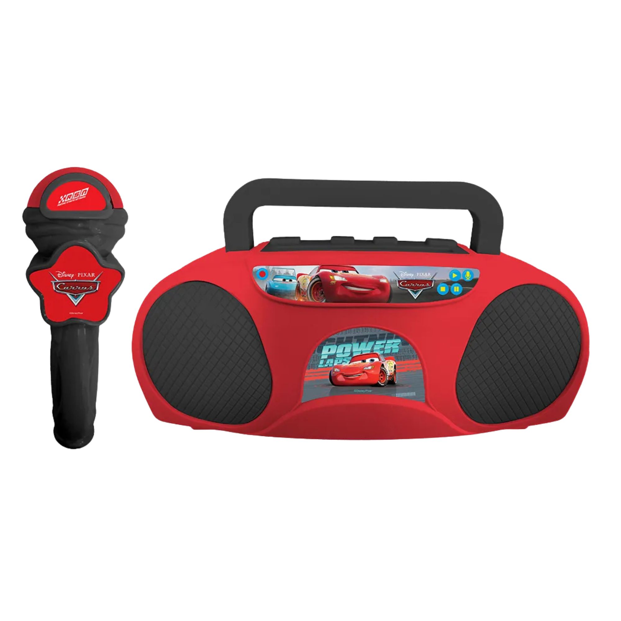 Boombox Karaokê Infantil Disney Pixar Carros Candide - 71071