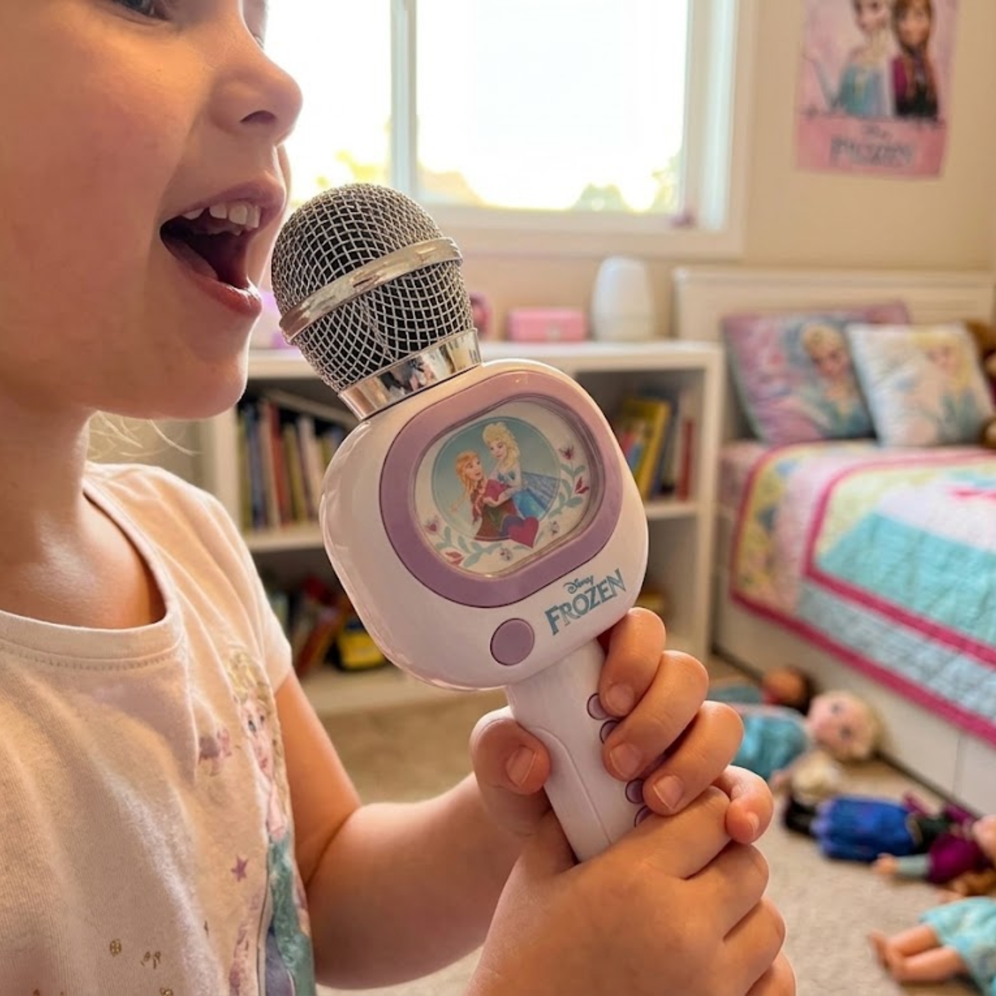 Microfone Musical com Bluetooth Frozen Candide - 83072