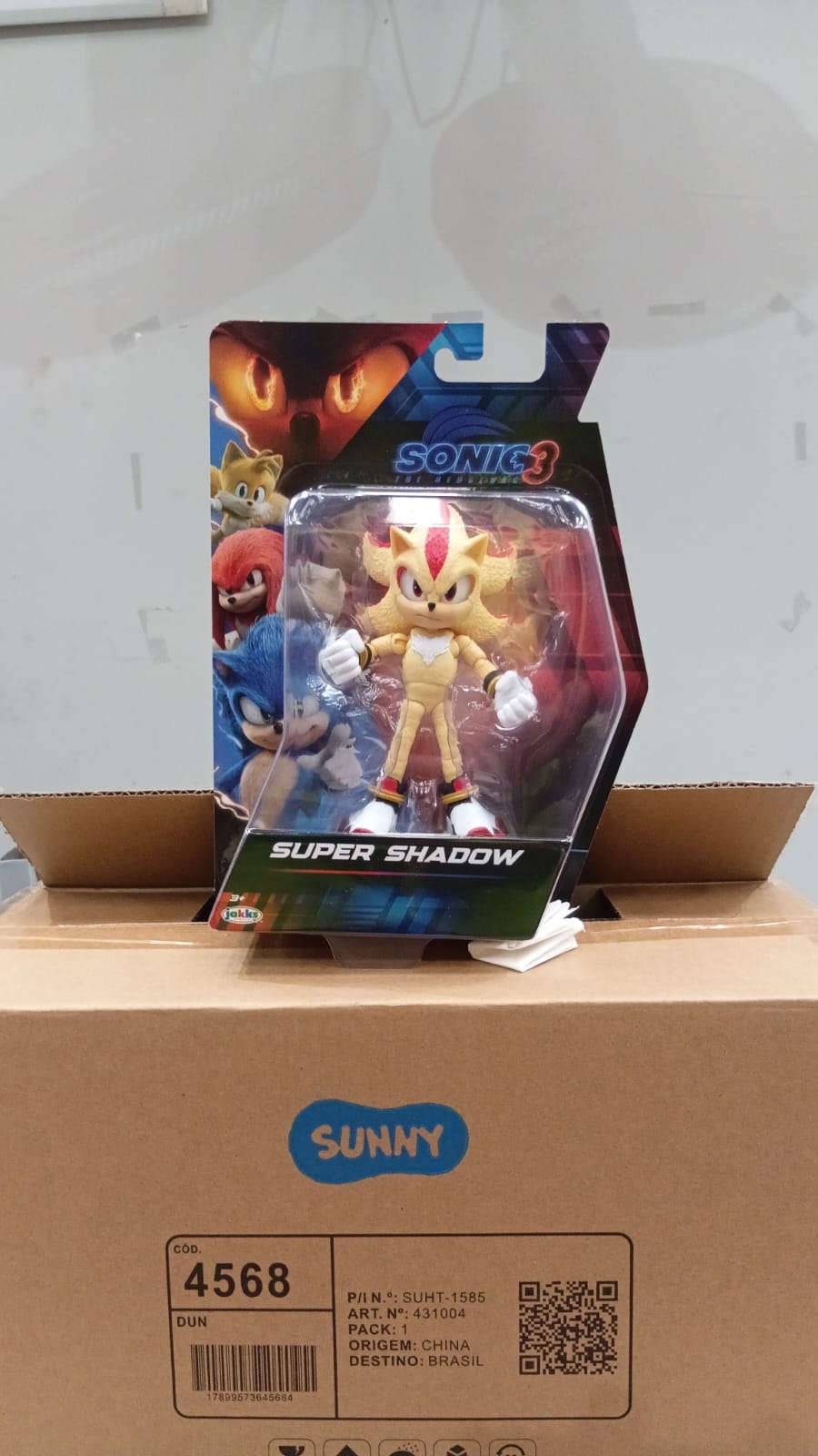 FIGURA 5" SET A SONIC - SUPER SHADOW Sunny - 004568