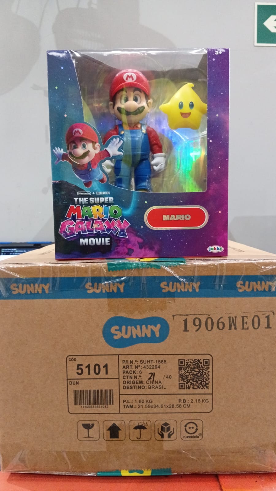FIGURA 5" SUPER MARIO Sunny - 005101