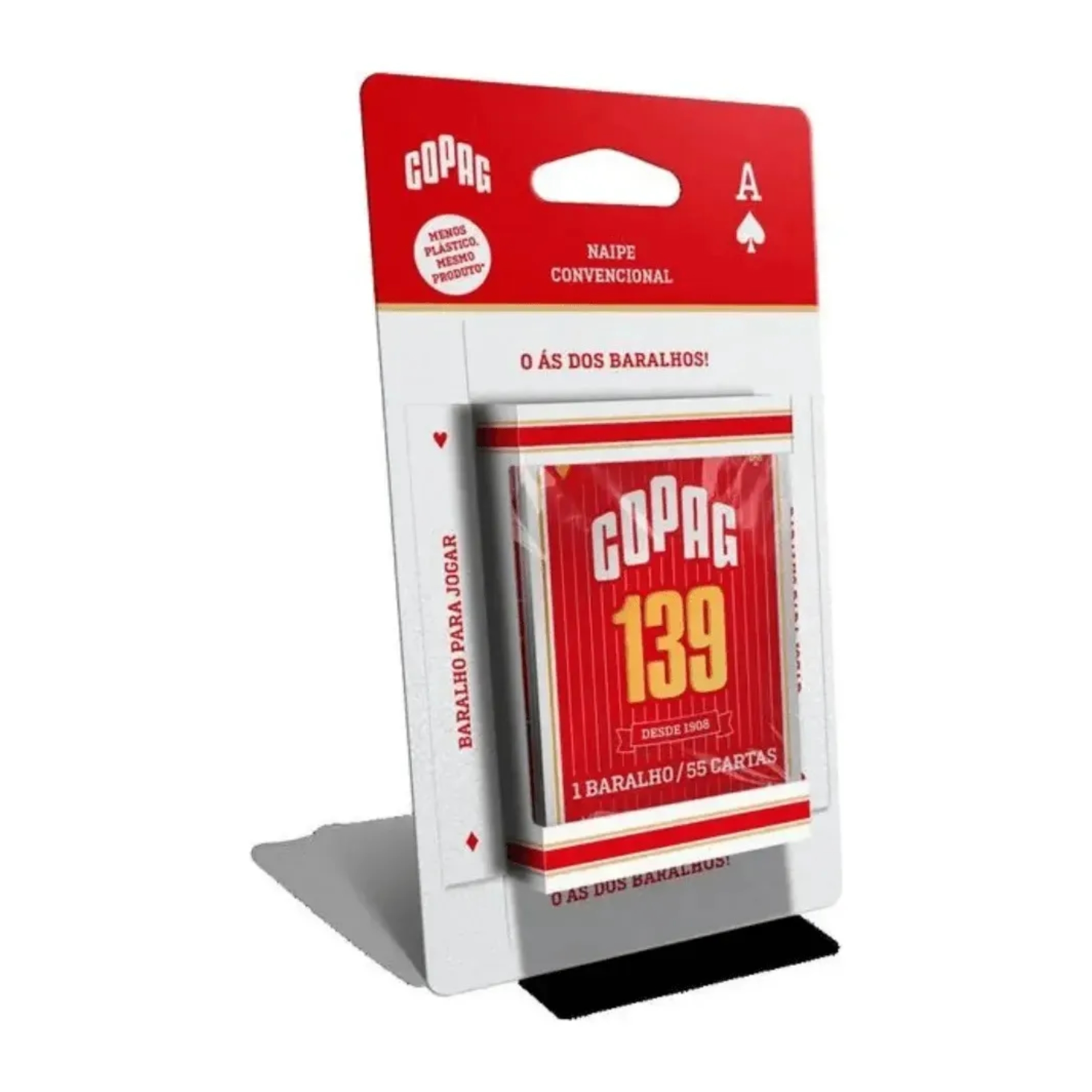 Kit 2 Baralhos 139 Naipe Convencional Copag - 36565 BLISTER