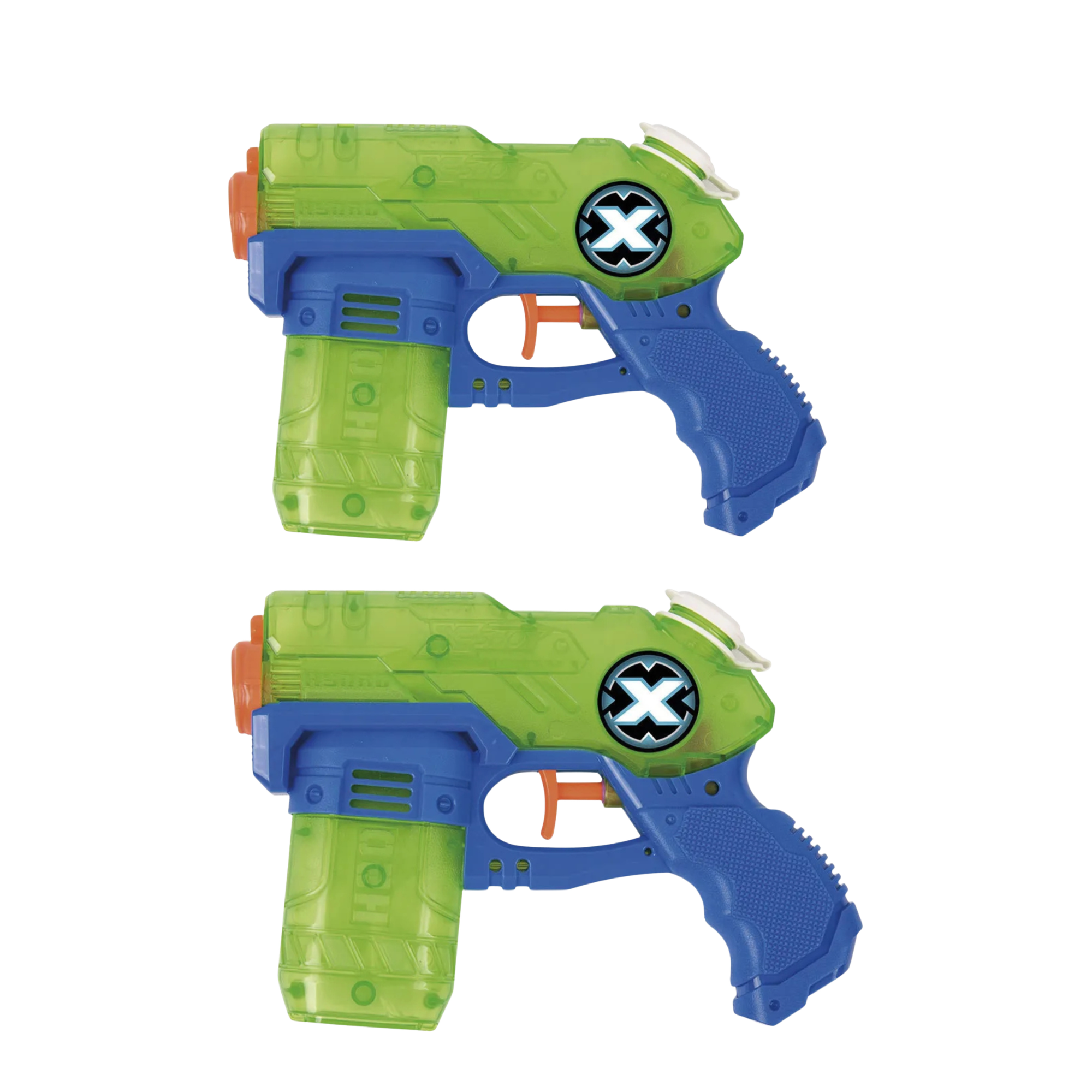 Kit Brinquedo Duas Armas de Brinquedo Candide de Água - Lançador de Água X-Shot Maremoto