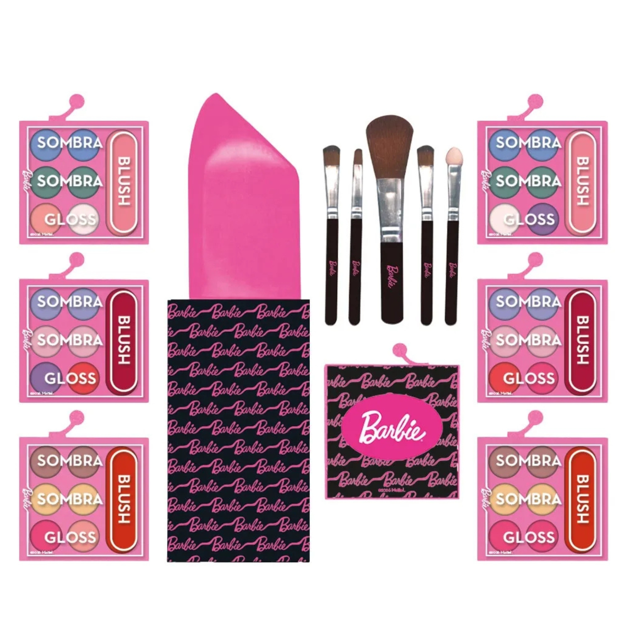 Kit de Beleza Barbie Multikids com Maquiagem e Acessórios