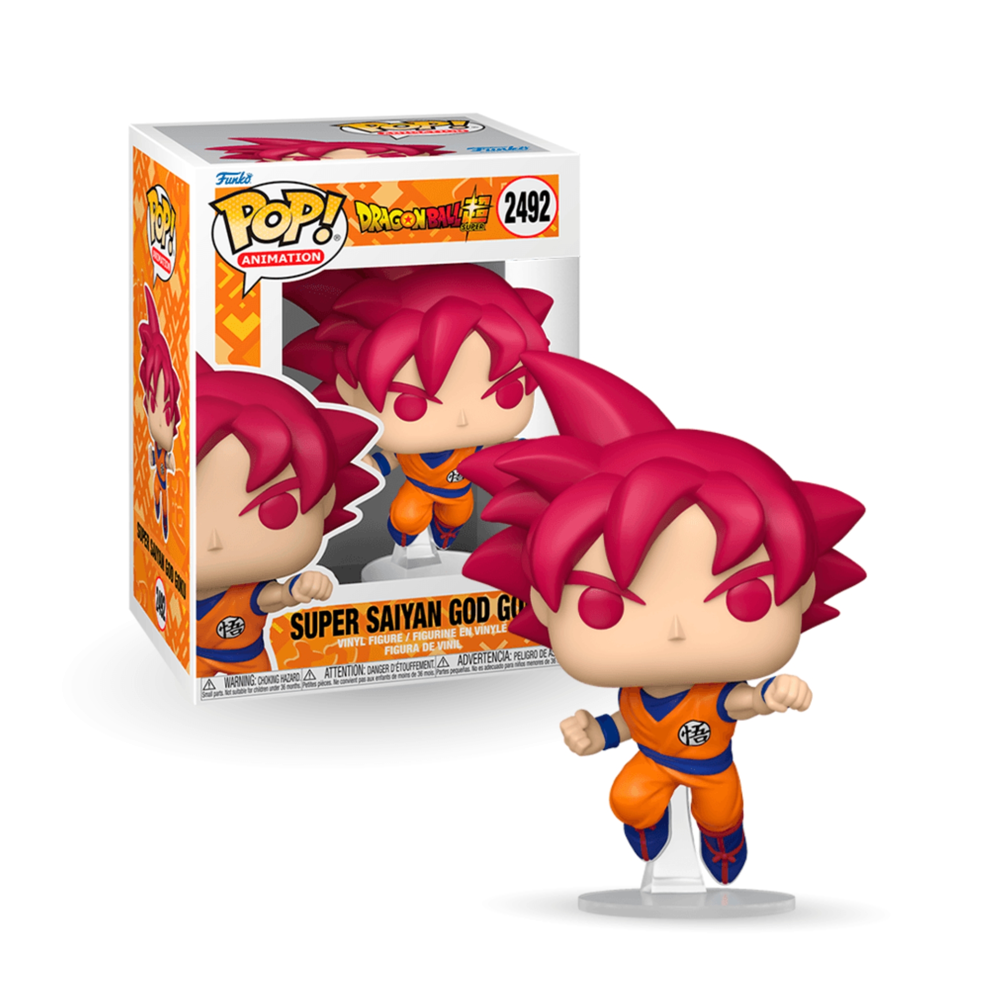 Kit Dragon Ball Funko para Coleção Vegeta e Goku SSJ Deus