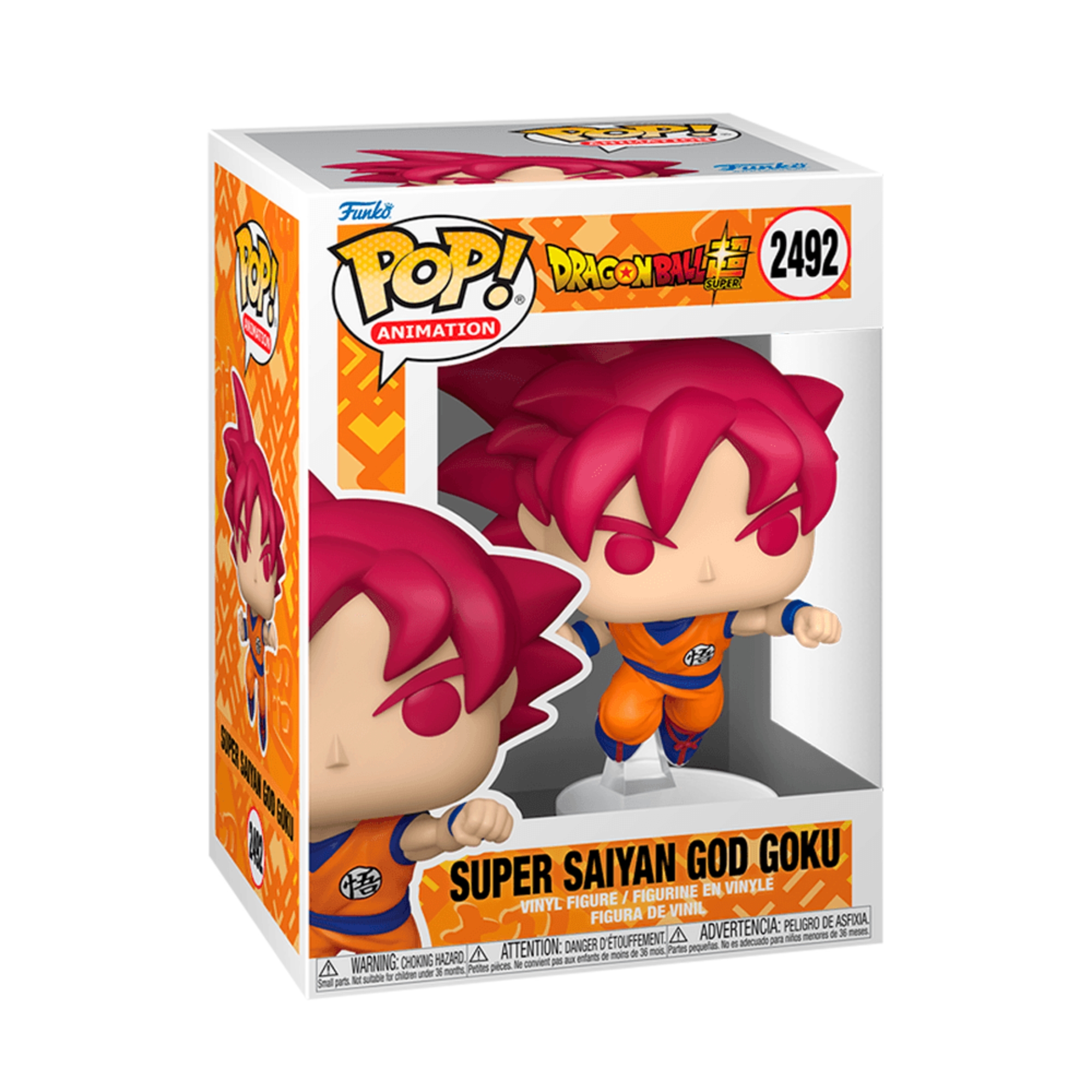 Kit Dragon Ball Funko para Coleção Vegeta e Goku SSJ Deus