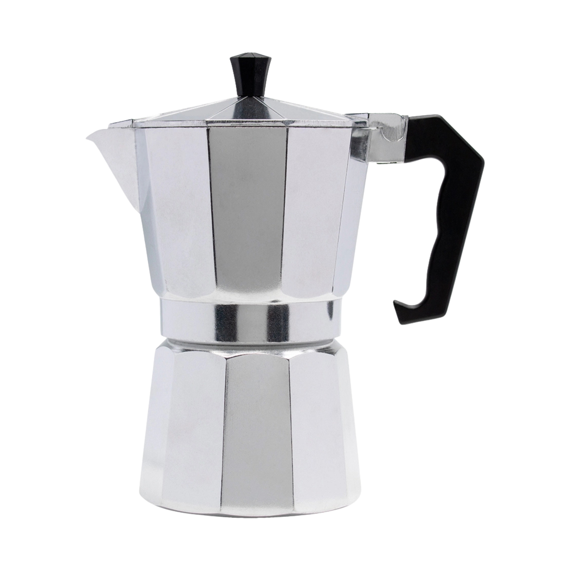 Cafeteira Italiana Moka de Alumínio 280ml 6 cafezinhos Mimo Style - 294
