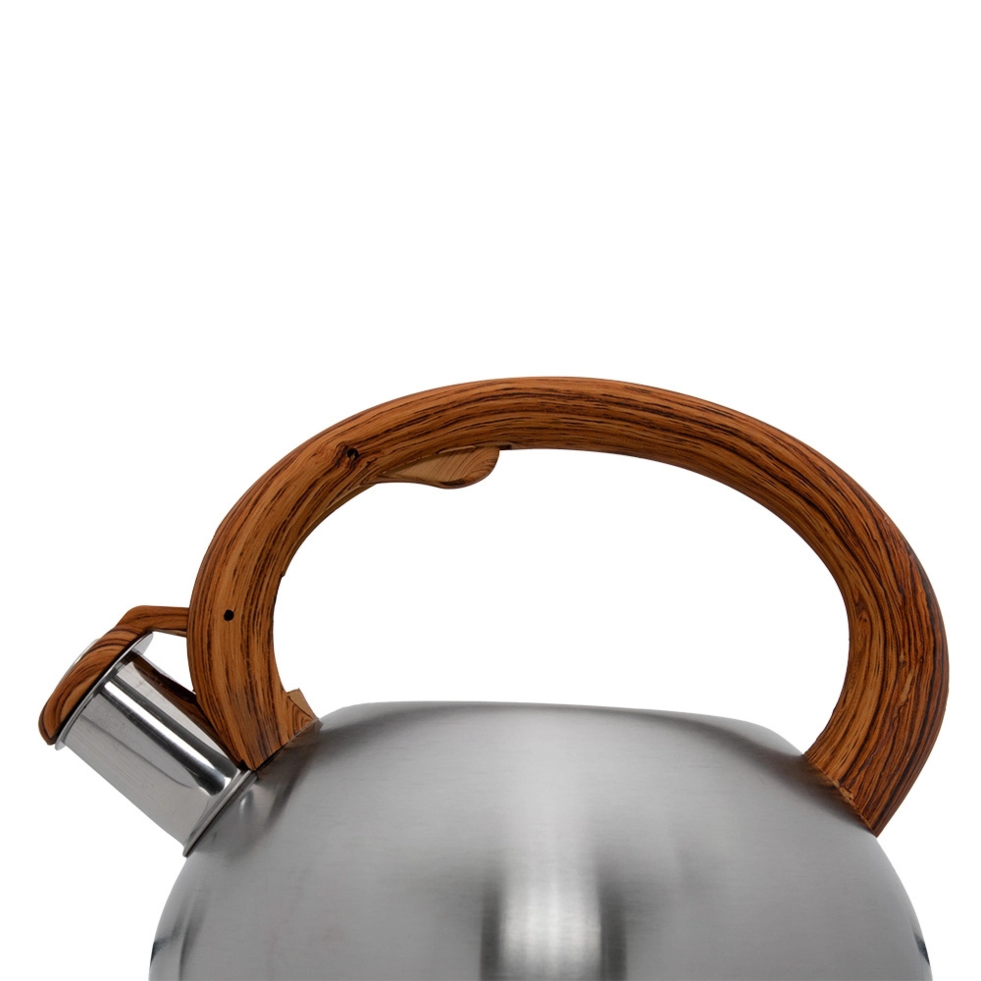 Chaleira de Inox com Alça de Bambu 2L Mimo Style - 6837