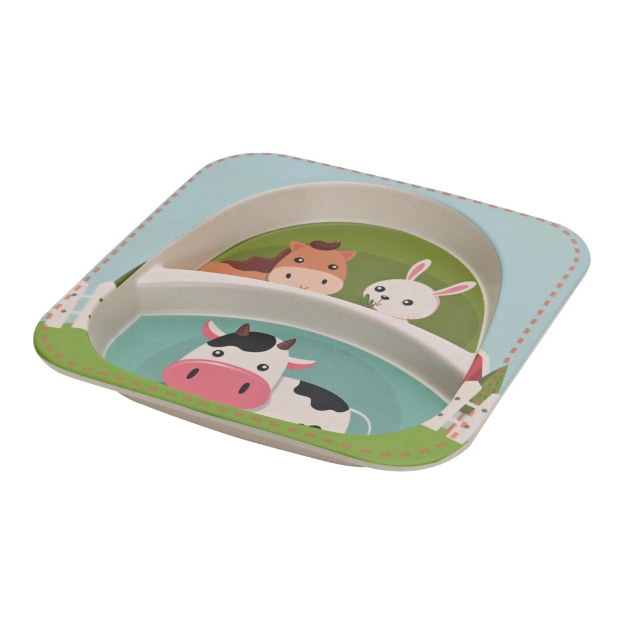 Jogo de Refeição Infantil Eco Friendly c/ 5 Peças Mimo Style - 7226