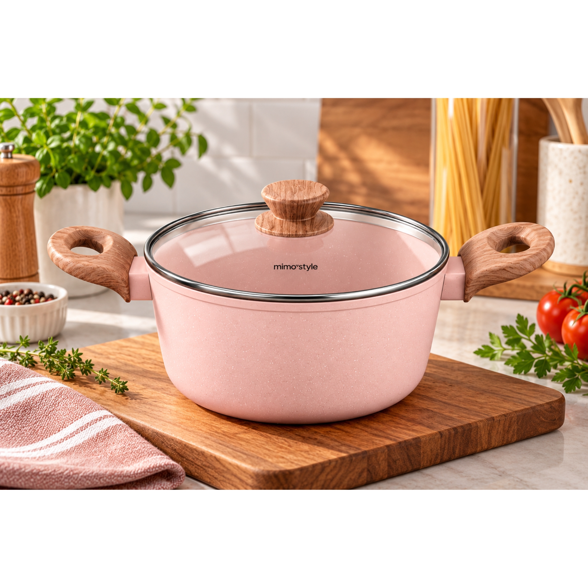 Caçarola Style Indu Quartzo 20cm com Tampa Mimo Style - 10790