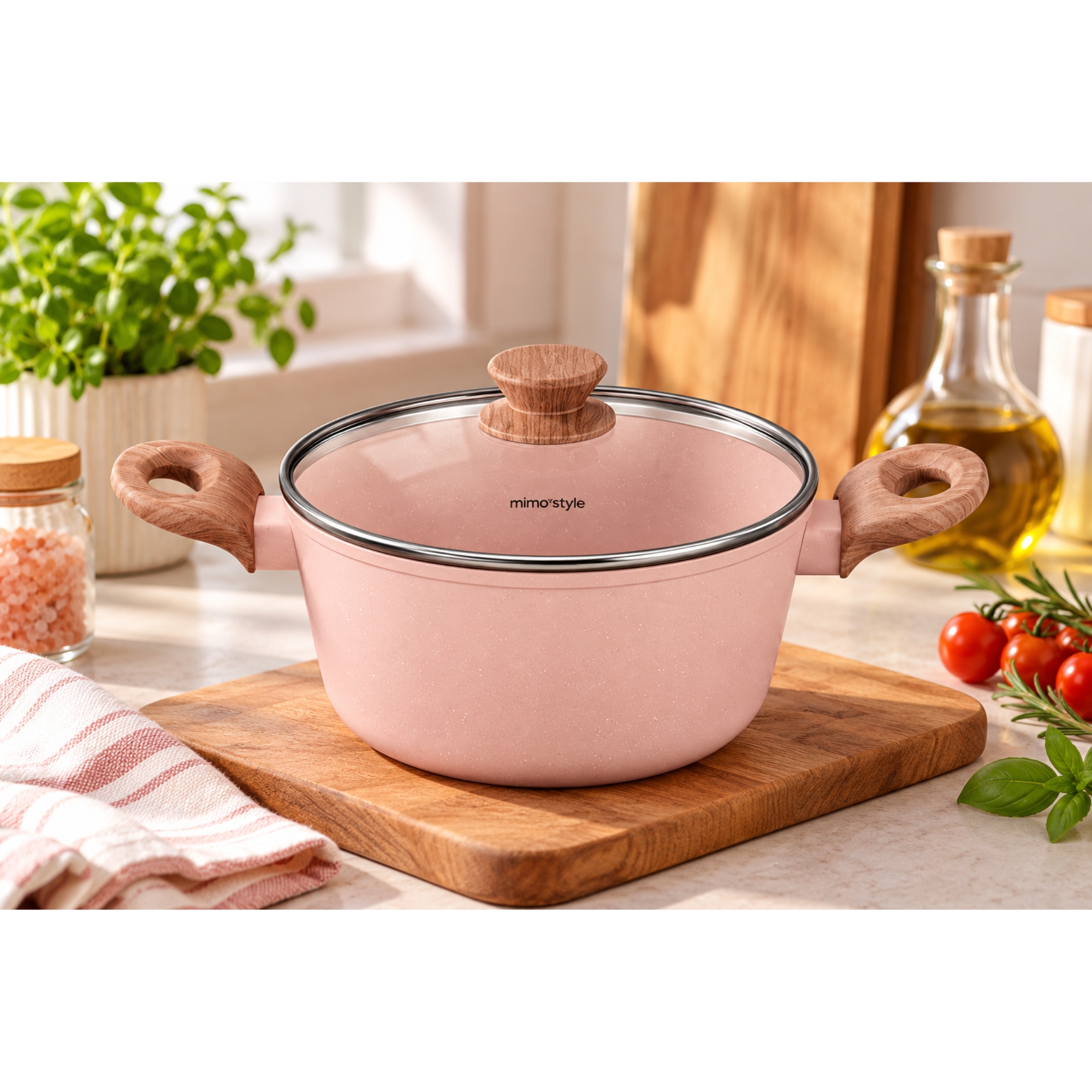 Caçarola Style Indu Quartzo 20cm com Tampa Mimo Style - 10790