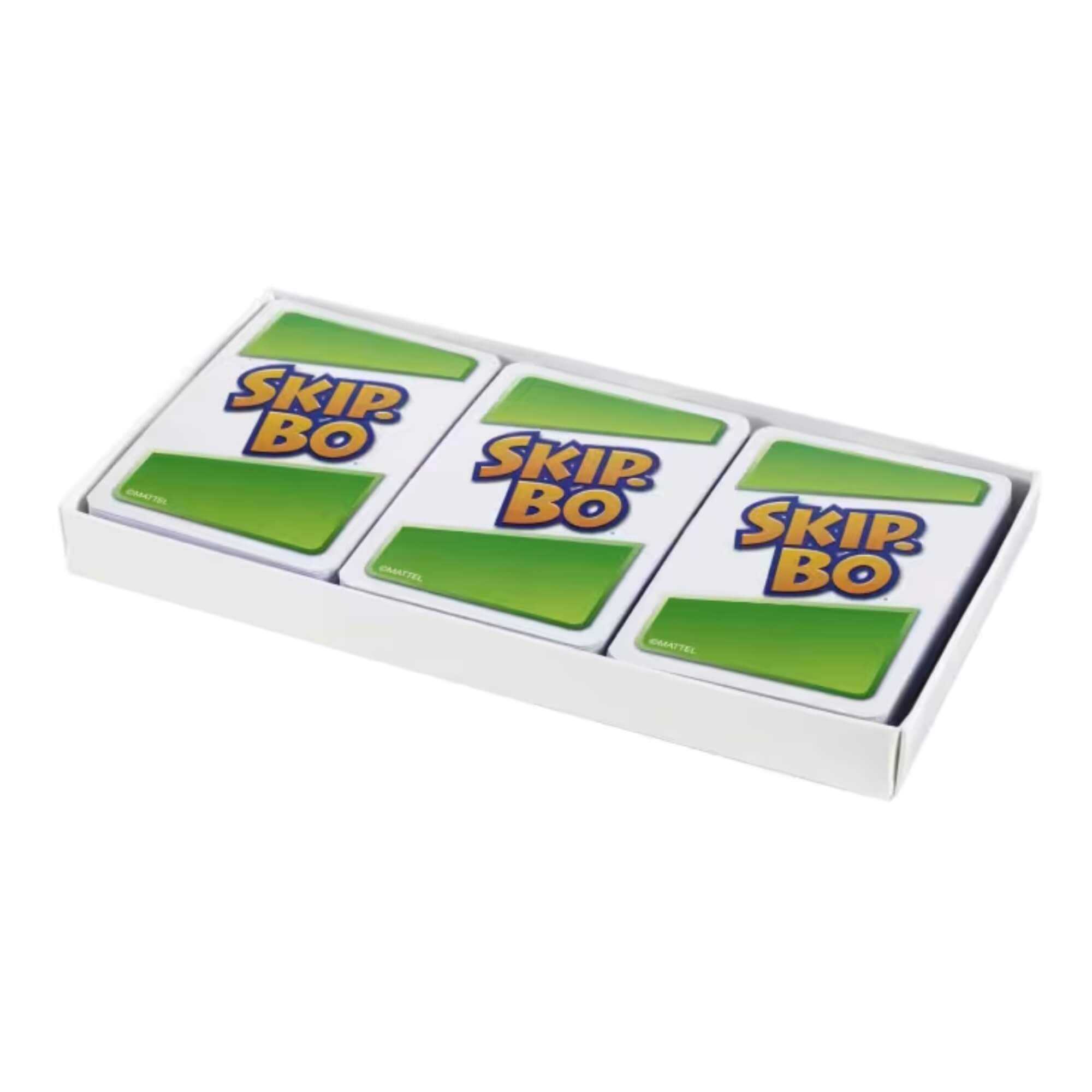 Jogo de Cartas Skip-Bo - 2 a 6 jogadores Mattel - 915818